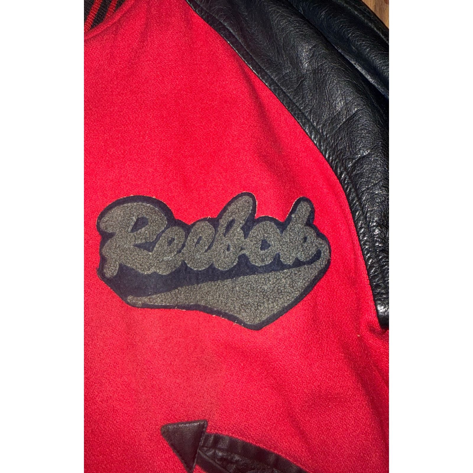 Reebok Vintage 80s–90s Reebok Varsity Jacket | Wool & Leather Size US M / EU 48-50 / 2 - 4 Thumbnail