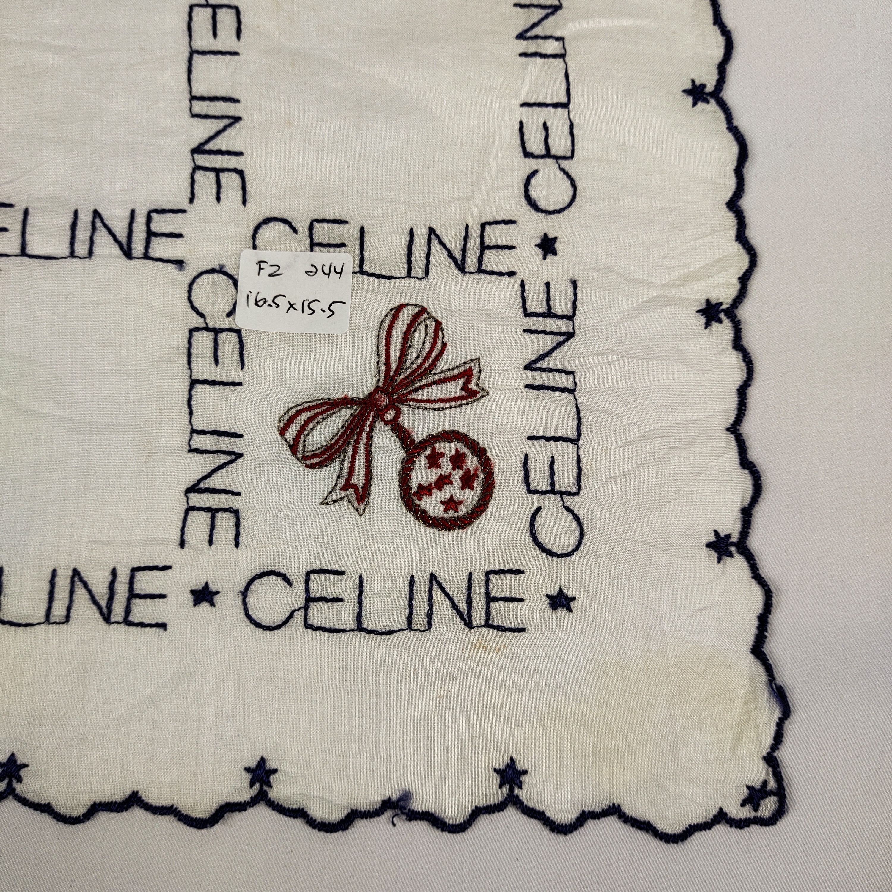 Celine × Vintage Celine Handkerchief / Neckerchief / Bandana FZ244 Size ONE SIZE - 5 Thumbnail