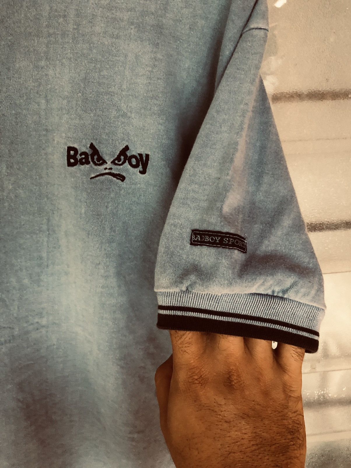 Vintage Vintage 90's BadBoy Shirt Tee Size US M / EU 48-50 / 2 - 7 Thumbnail
