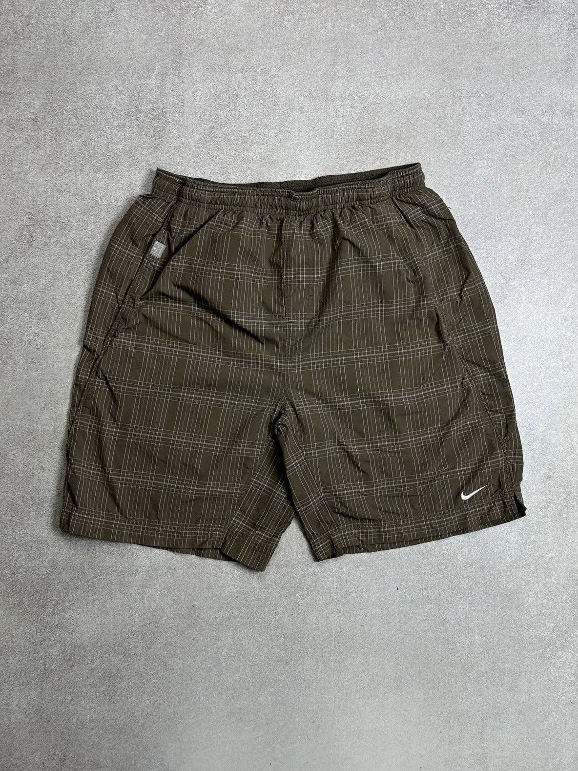 Nike Vintage Nike Challenge Court Andre Agassi Brown Shorts M Size US 32 / EU 48 - 1 Thumbnail