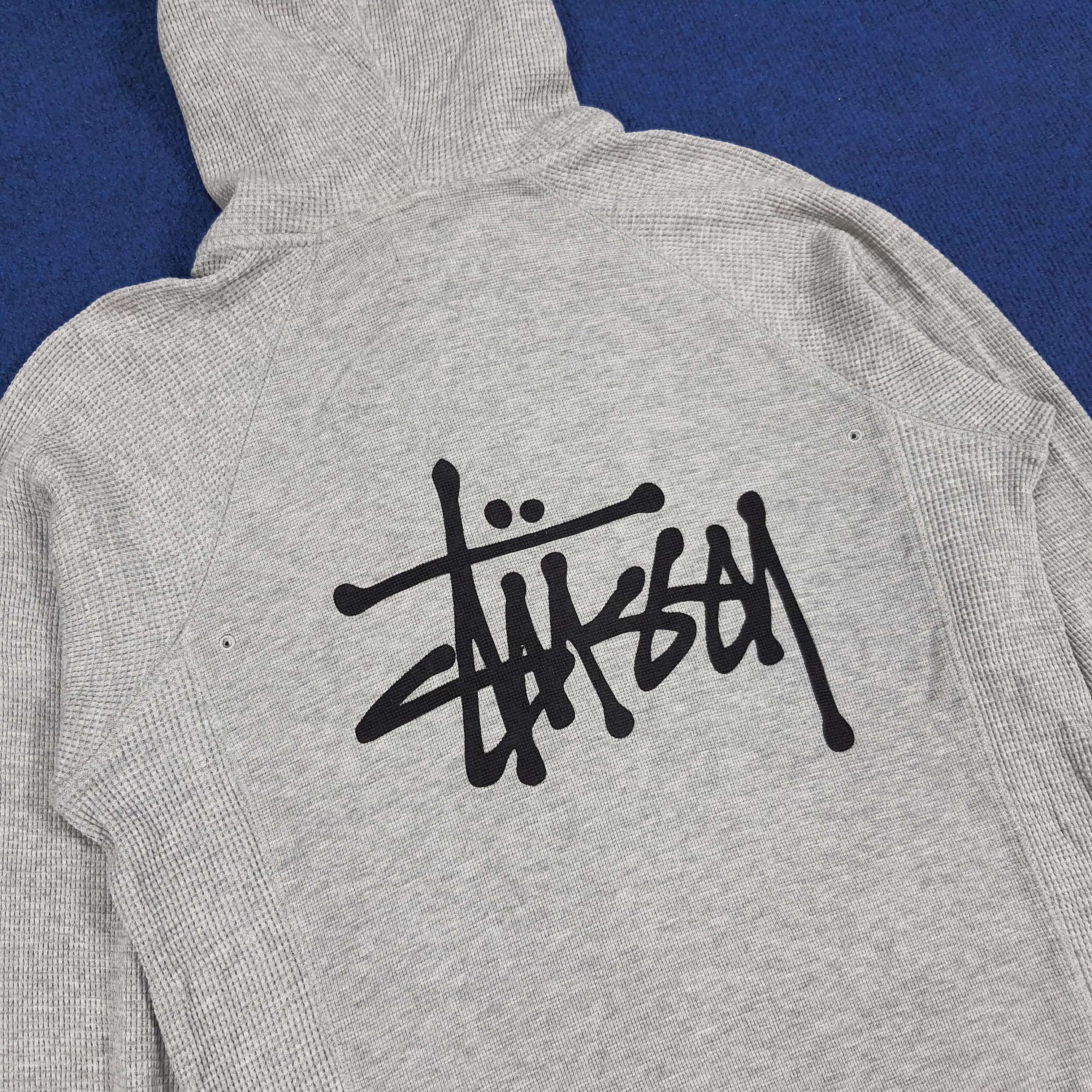 Stussy × Vintage Vintage Stussy Skateboards Custom Logo Zipper Hoodies Size US M / EU 48-50 / 2 - 2 Thumbnail