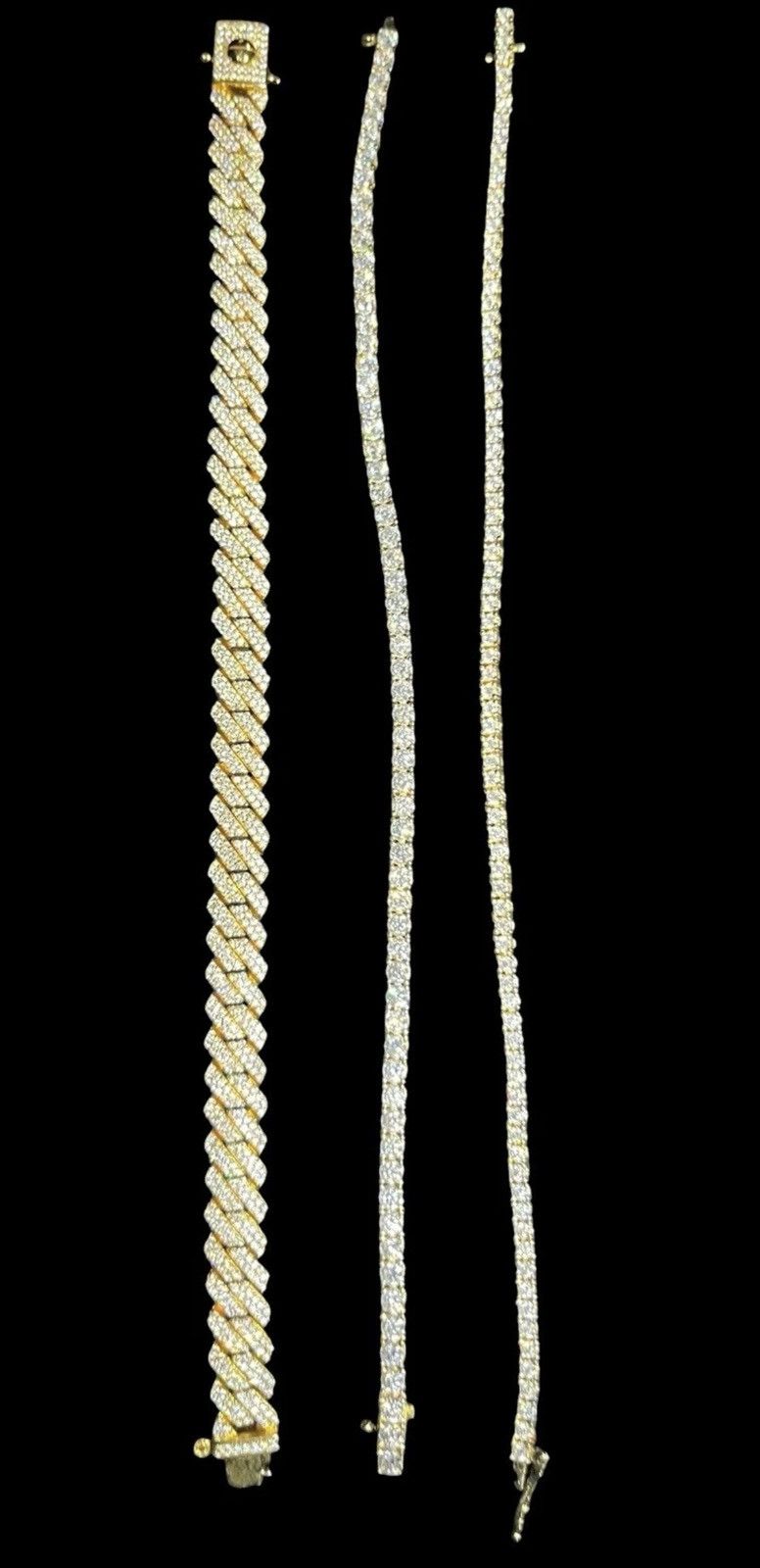 Other Cenere 721 Gold Tone Quartz Marcasites Needs Battery 
