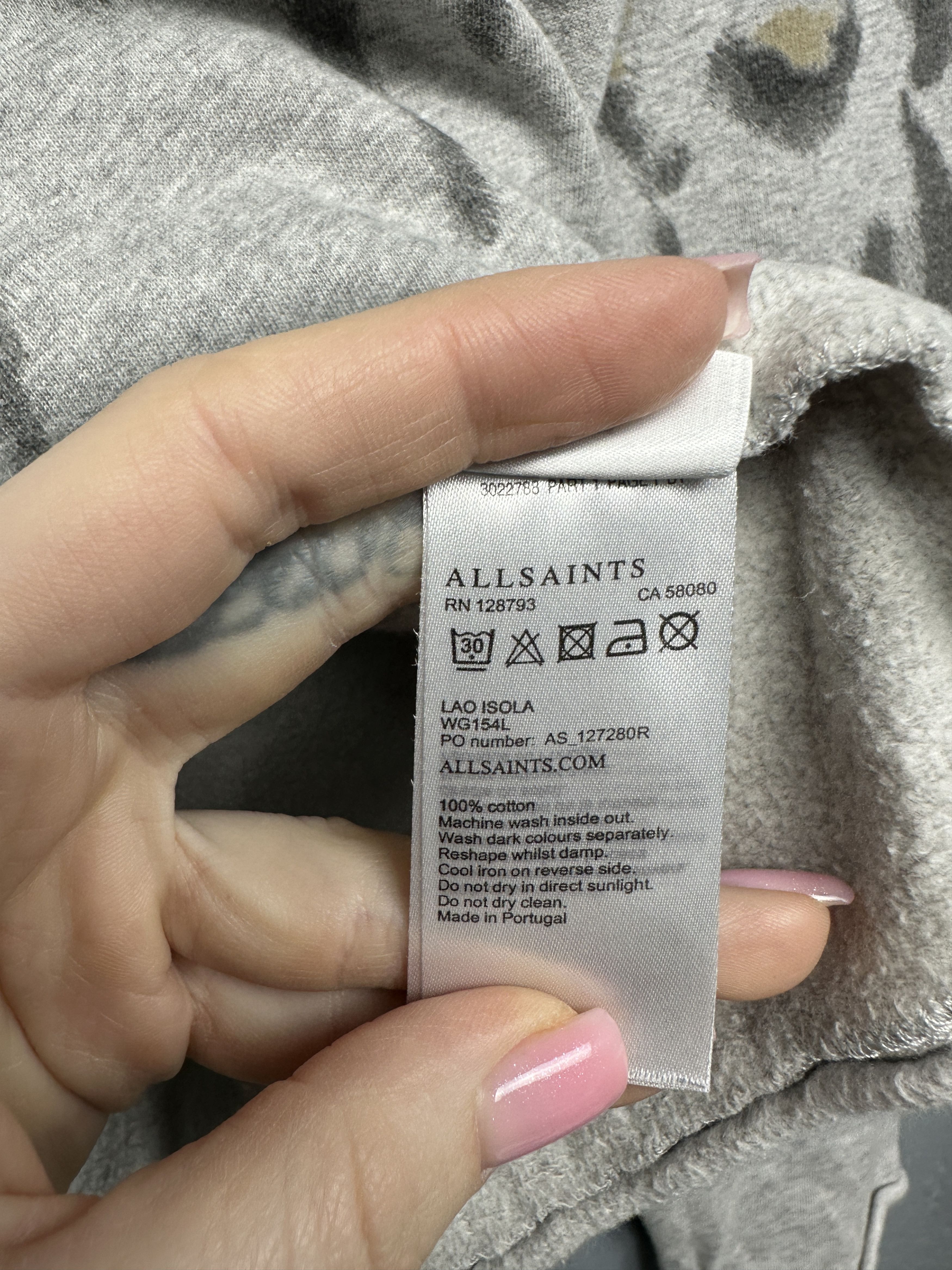 Allsaints Allsaints Womens Lao Isola Sweatshirt Size M / US 6-8 / IT 42-44 - 4 Thumbnail