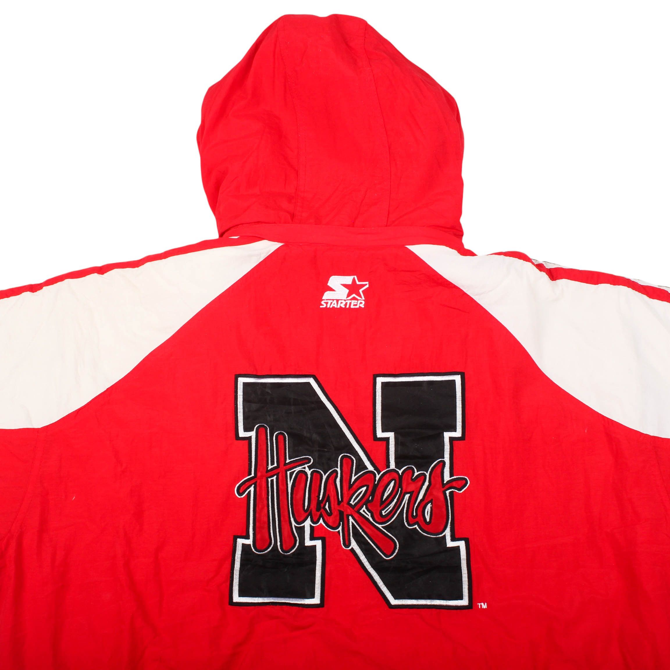 Starter Starter Nebraska Huskers Jacket NCAA College Football 90s Size US XL / EU 56 / 4 - 7 Thumbnail