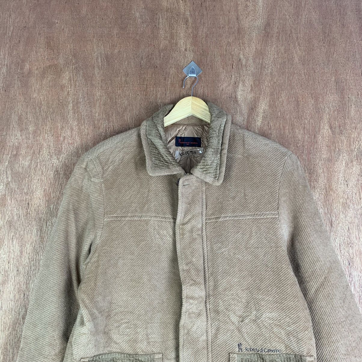 Roberta di Camerino × Vintage Roberto Di Camerino Vintage Faded Brown Jackey#K01574 Size US L / EU 52-54 / 3 - 9 Thumbnail
