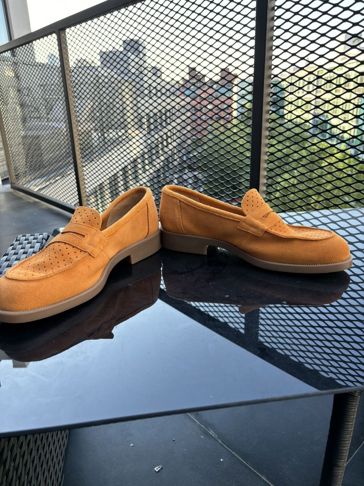 Kleman Kleman Peach Suede Loafers (DALIOR 2 V SUM) Size US 12 / EU 45 - 4 Thumbnail