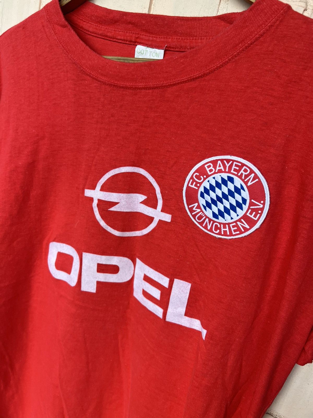 Vintage Vintage 80s Bayern Munich OPEL Soccer Football Shirts Size US M / EU 48-50 / 2 - 7 Thumbnail