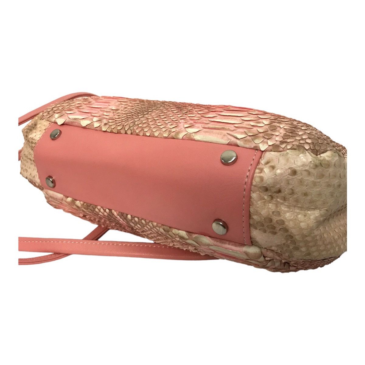 Hysteric Glamour × If Six Was Nine × Japanese Brand Pink Snakeskin Exotic Leather Sling Bag Size ONE SIZE - 7 Thumbnail