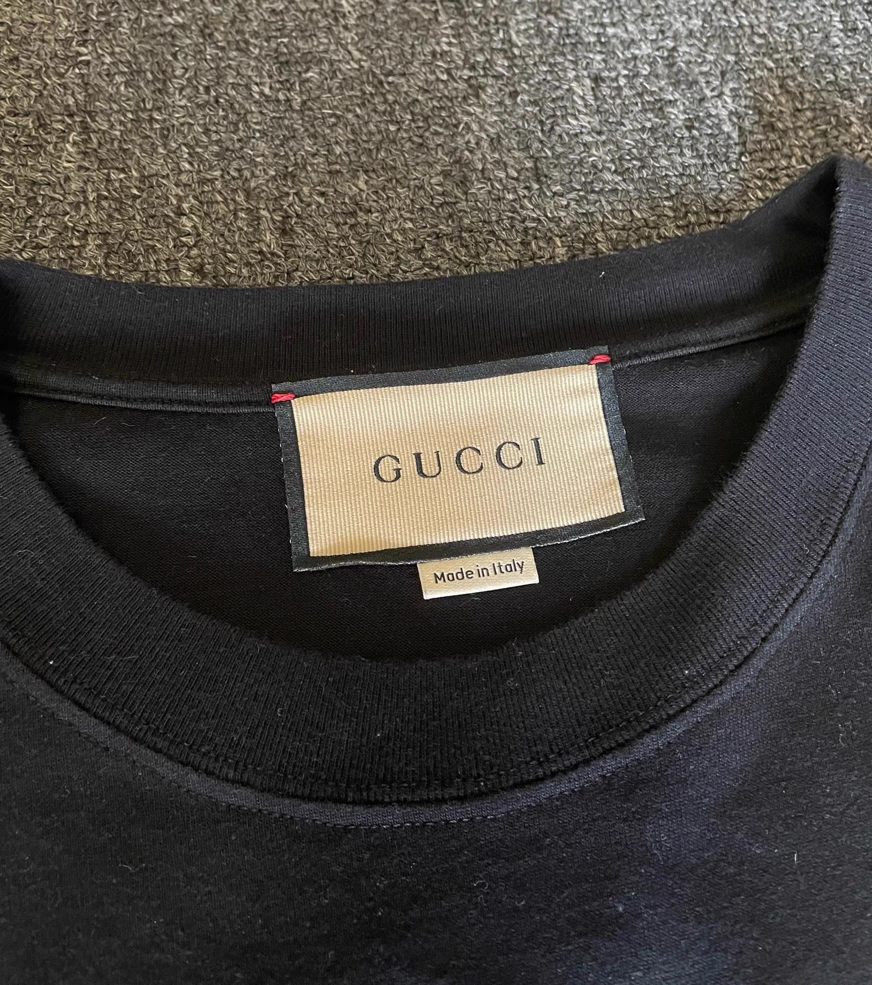 Gucci Gucci Black Short Sleeve T-shirt Size US XS / EU 42 / 0 - 3 Thumbnail