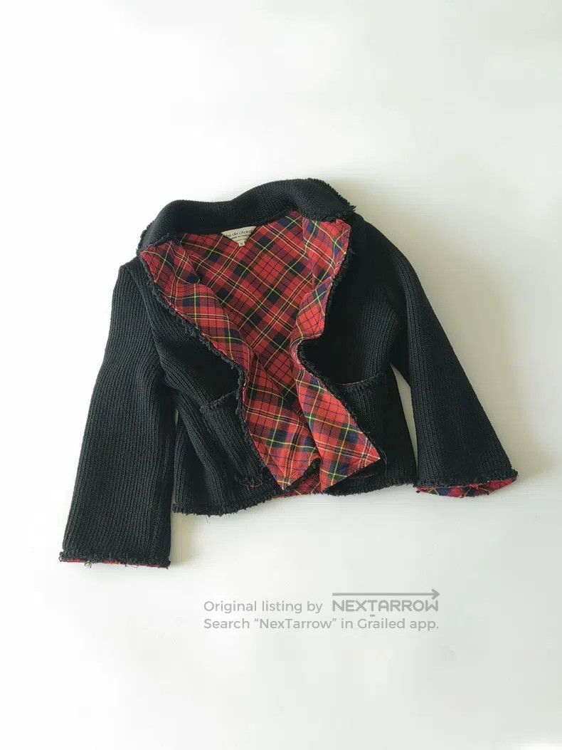 Comme des Garcons Comme Des Garcons Round Collar Knit Short Jacket Size M / US 6-8 / IT 42-44 - 6 Thumbnail
