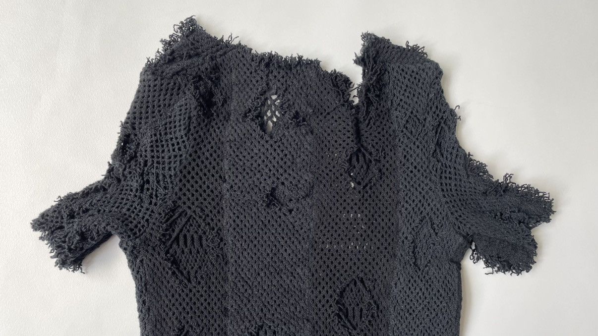 Comme des Garcons A/W 06 Double Layer Distressed Mesh Top Size M / US 6-8 / IT 42-44 - 14 Thumbnail