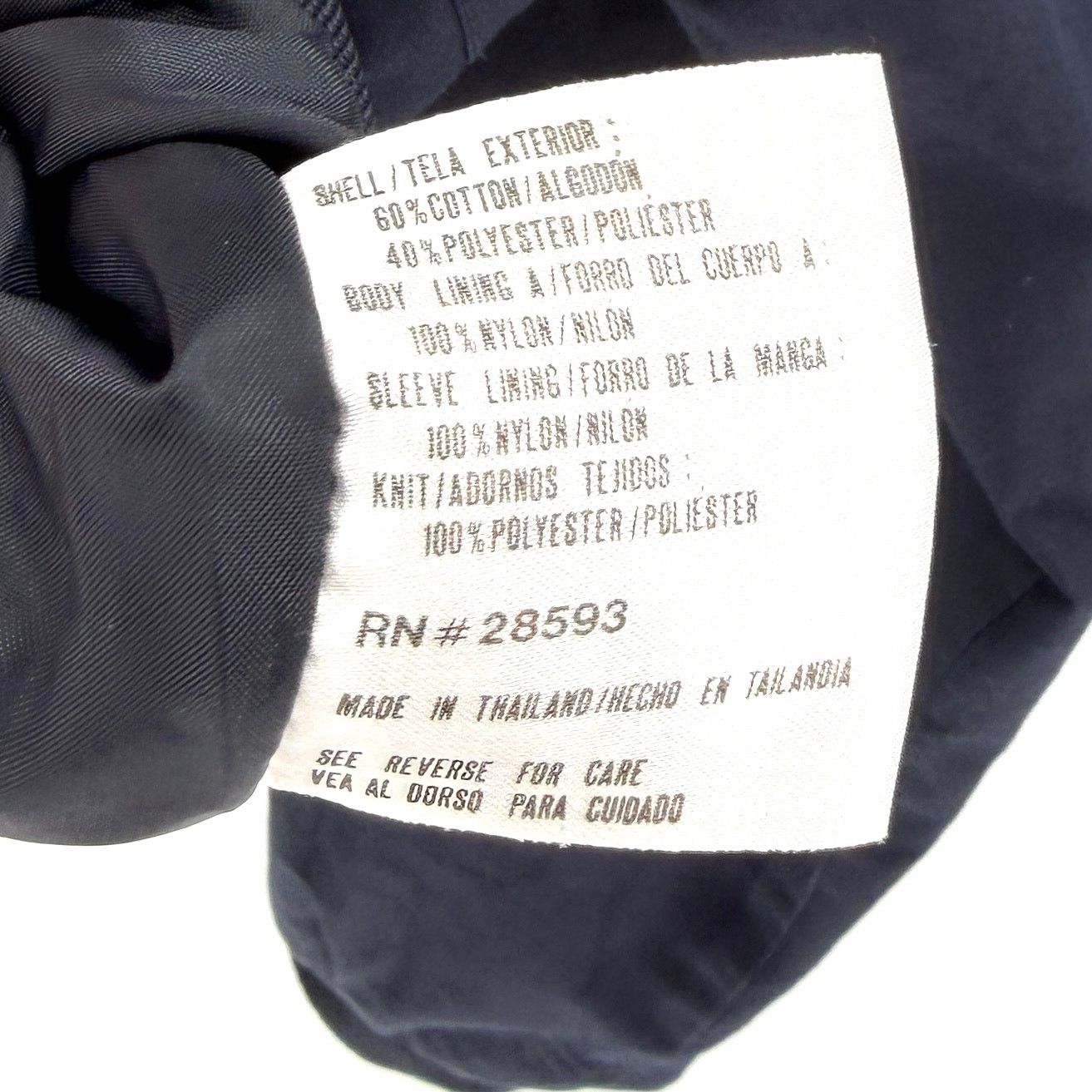 Members Only Vintage 80s Members Only Navy Blue Iconic Racer Jacket Size US XL / EU 56 / 4 - 7 Thumbnail