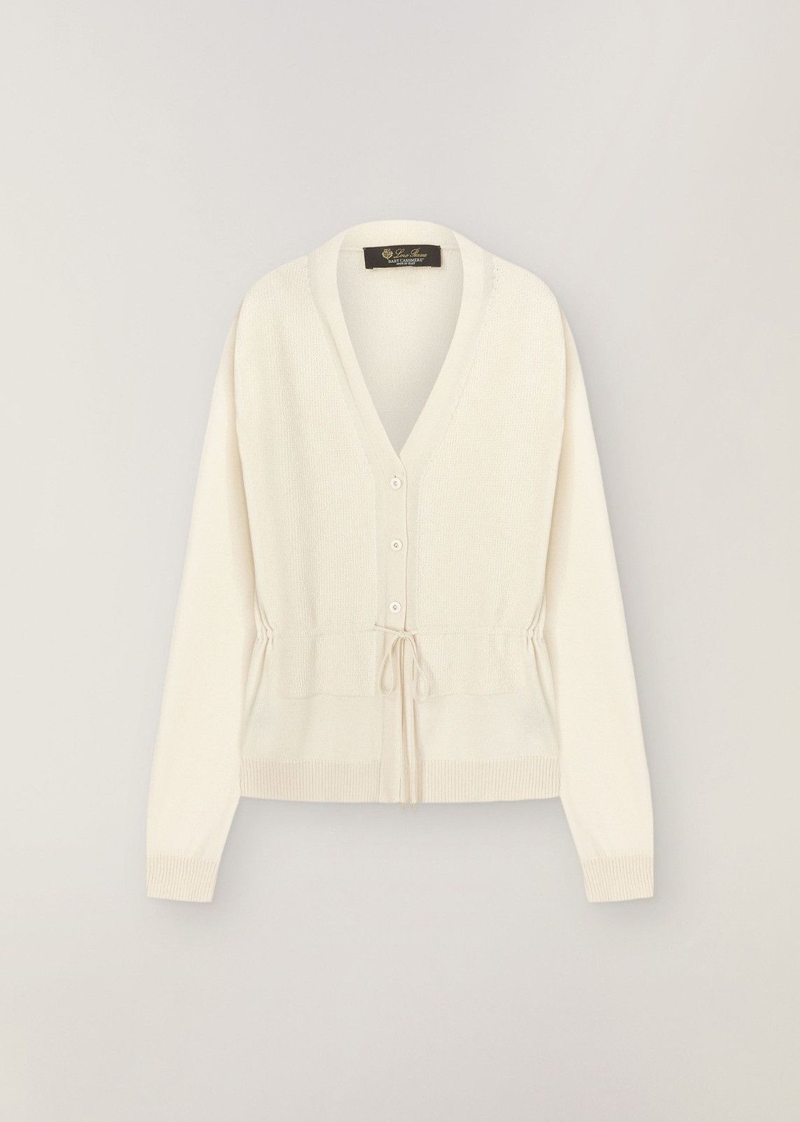 Loro Piana o1srvl11e0125 Wetherlam Cardigan in Off White Size S / US 4 / IT 40 - 1 Thumbnail