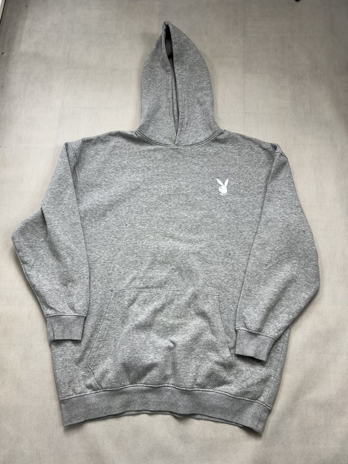 Playboy Oversize Hoodie Playboy Big Logo Grey Size L / US 10 / IT 46 - 2 Thumbnail