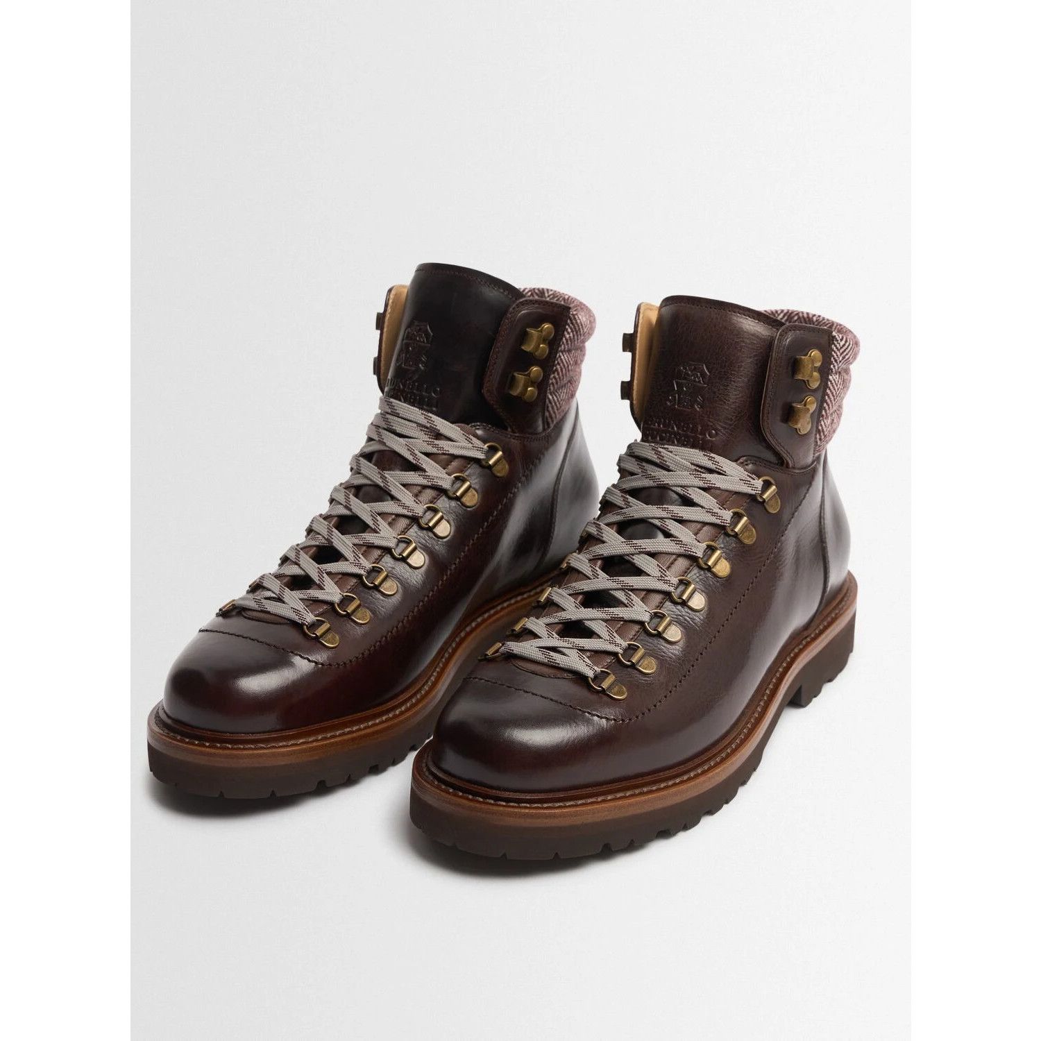 Brunello Cucinelli BRUNELLO CUCINELLI Brown Leather Ankle Boots New & Authentic Size US 7 / EU 40 - 2 Thumbnail