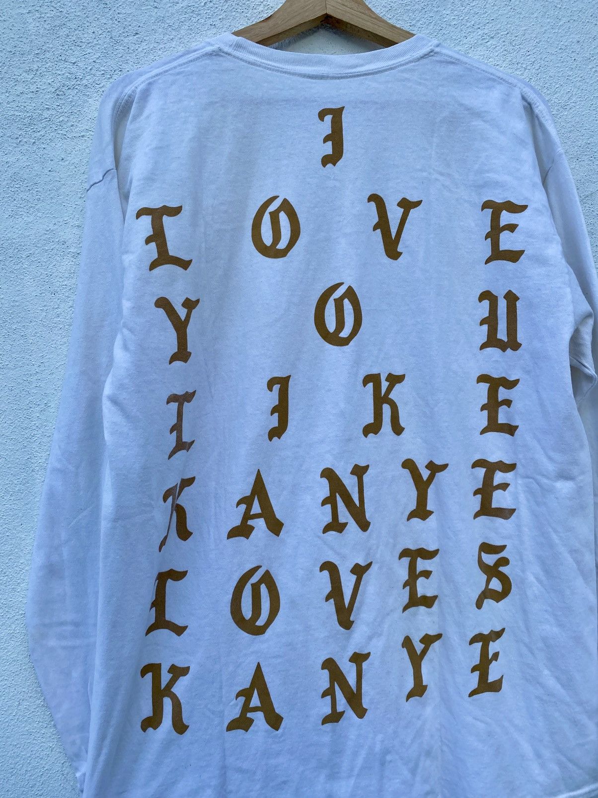 Kanye West × Rap Tees Kanye West I Love You Dallas Life Of Pablo Size US L / EU 52-54 / 3 - 6 Thumbnail