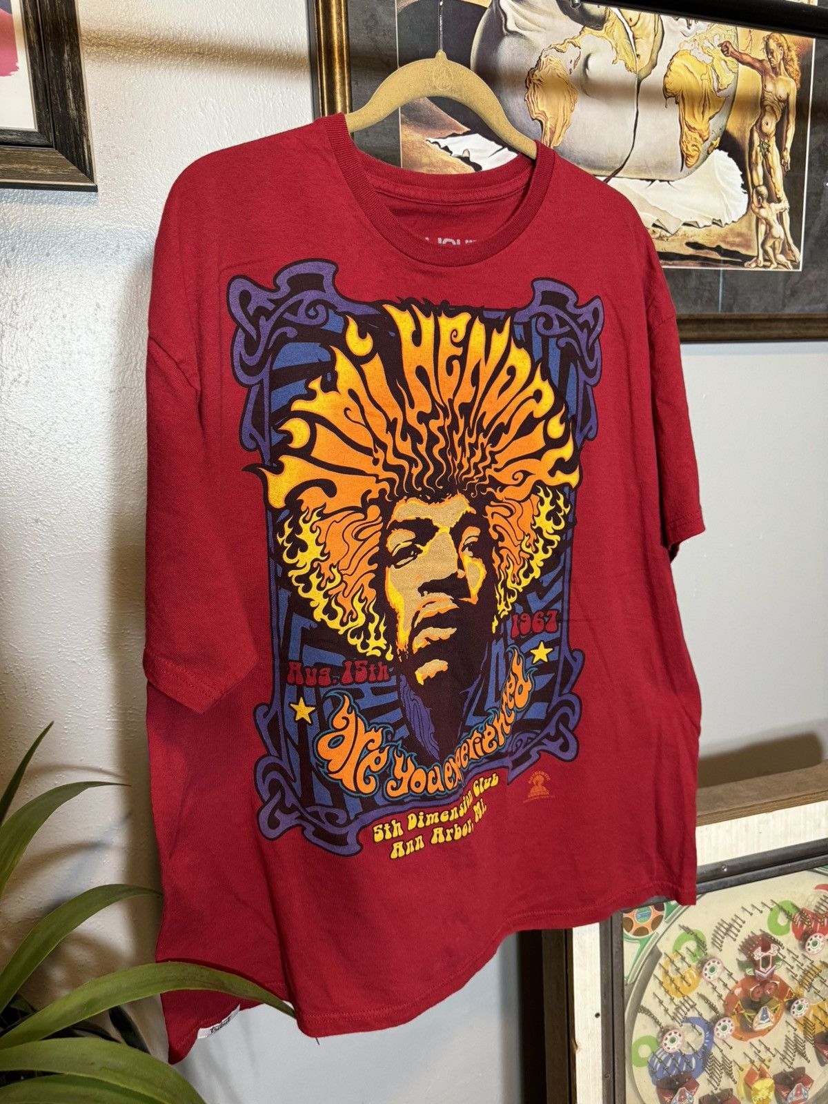 Liquid Blue Jimi Hendrix Liquid Blue Shirt Size US XXL / EU 58 / 5 - 3 Thumbnail