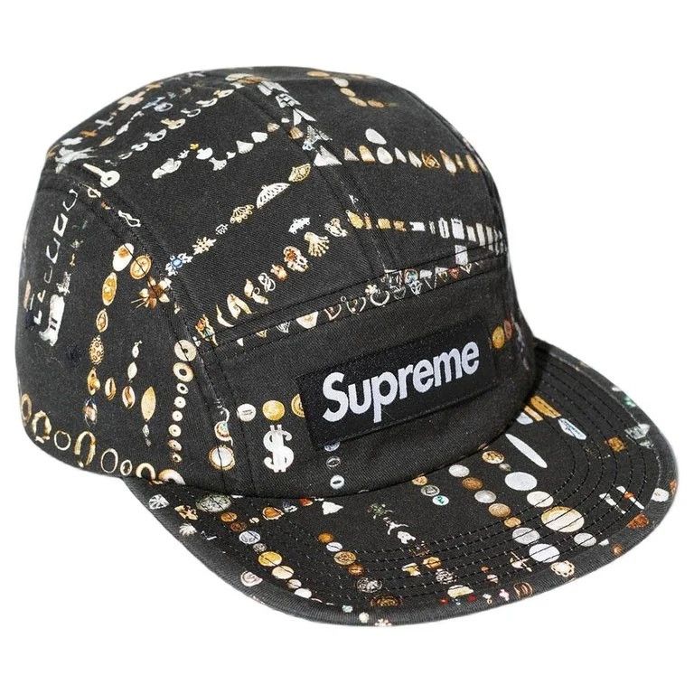 Supreme Supreme Mike Kelley Camp Cap Black Size ONE SIZE - 5 Thumbnail