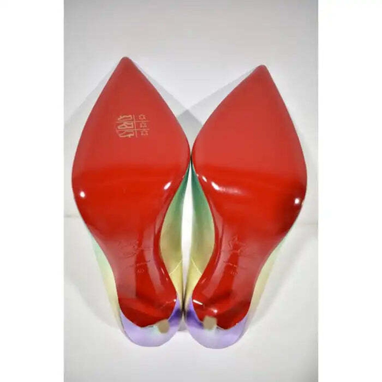Christian Louboutin So Kate 120 Licorne Multicolor Unicorn Stiletto Heel Pump 40 Size US 10 / IT 40 - 12 Thumbnail