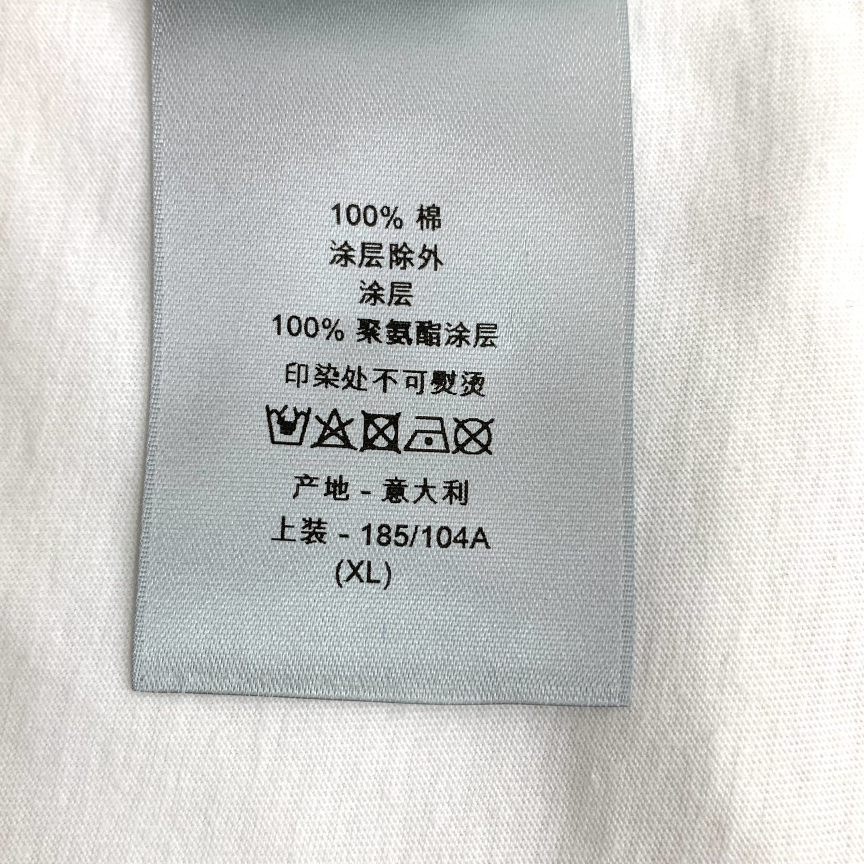 Dior Dior Dinosaur Print Cotton Tee (XL) Size US XL / EU 56 / 4 - 4 Thumbnail