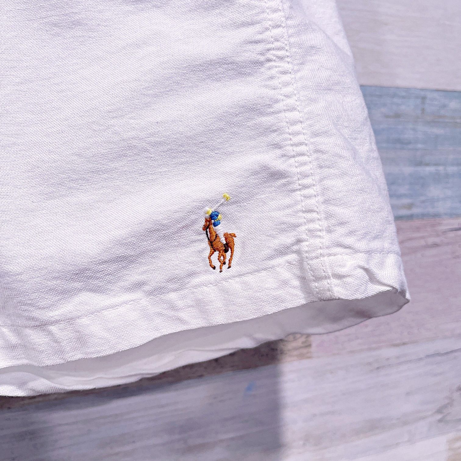 Polo Ralph Lauren POLO Ralph Lauren Vintage 90s Pajama Shorts White Sleep 38 Size US 38 / EU 54 - 2 Thumbnail