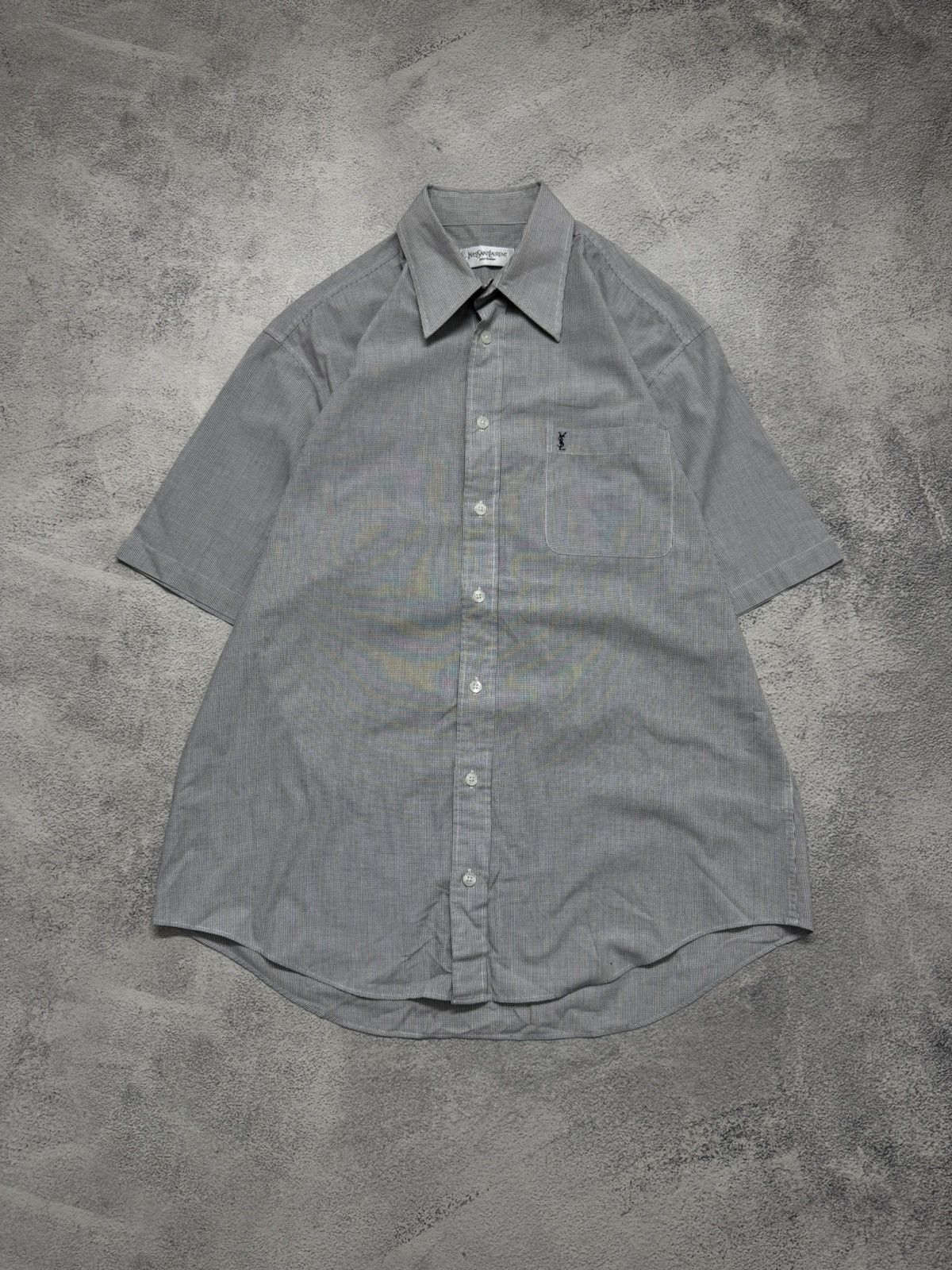 Yves Saint Laurent Vintage Yves Saint Laurent YSL Shirt Luxury Size US L / EU 52-54 / 3 - 2 Thumbnail