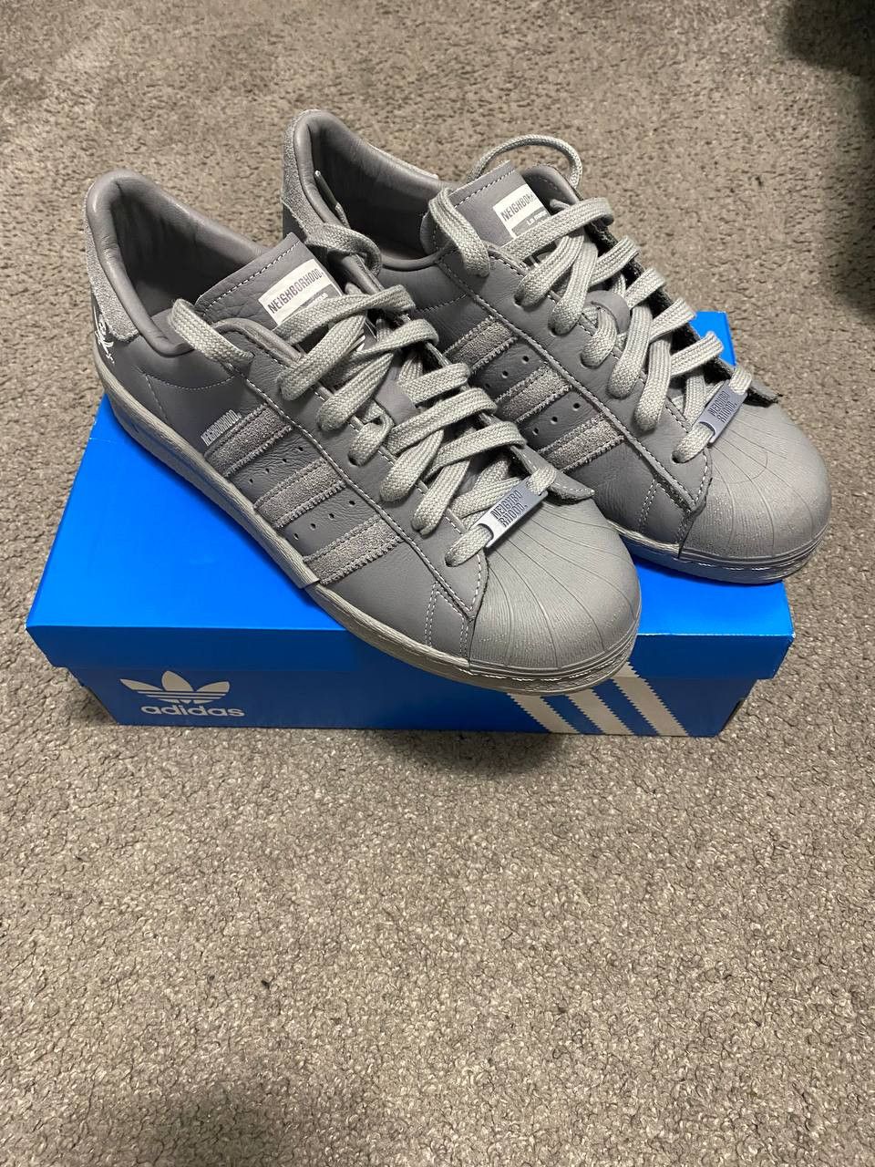 Adidas Adidas superstar x Neighborhood Size US 8.5 / EU 41-42 - 7 Thumbnail