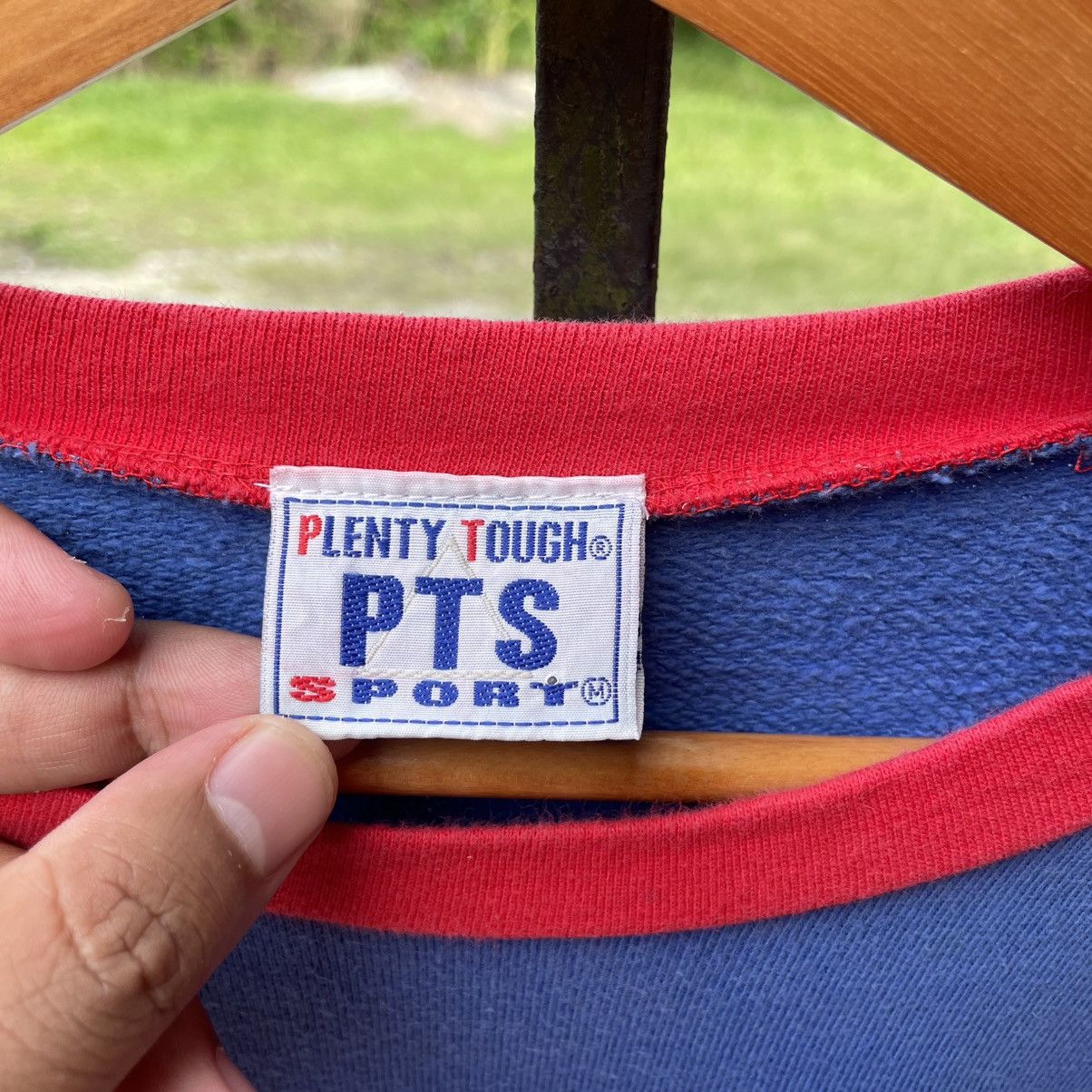Vintage 🔥Vintage 90s Plenty Tough Sports Big Logo Sweatshirts Size US M / EU 48-50 / 2 - 9 Thumbnail