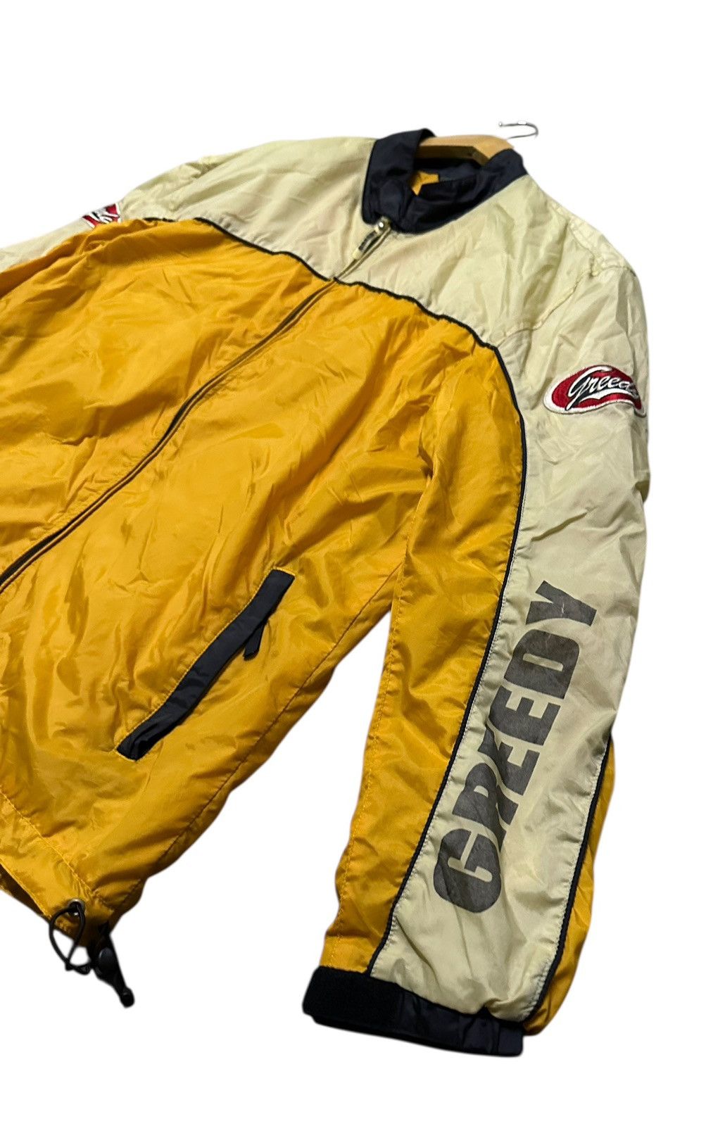 Greedy Genius Vintage Greedy racing jacket Size US L / EU 52-54 / 3 - 4 Thumbnail
