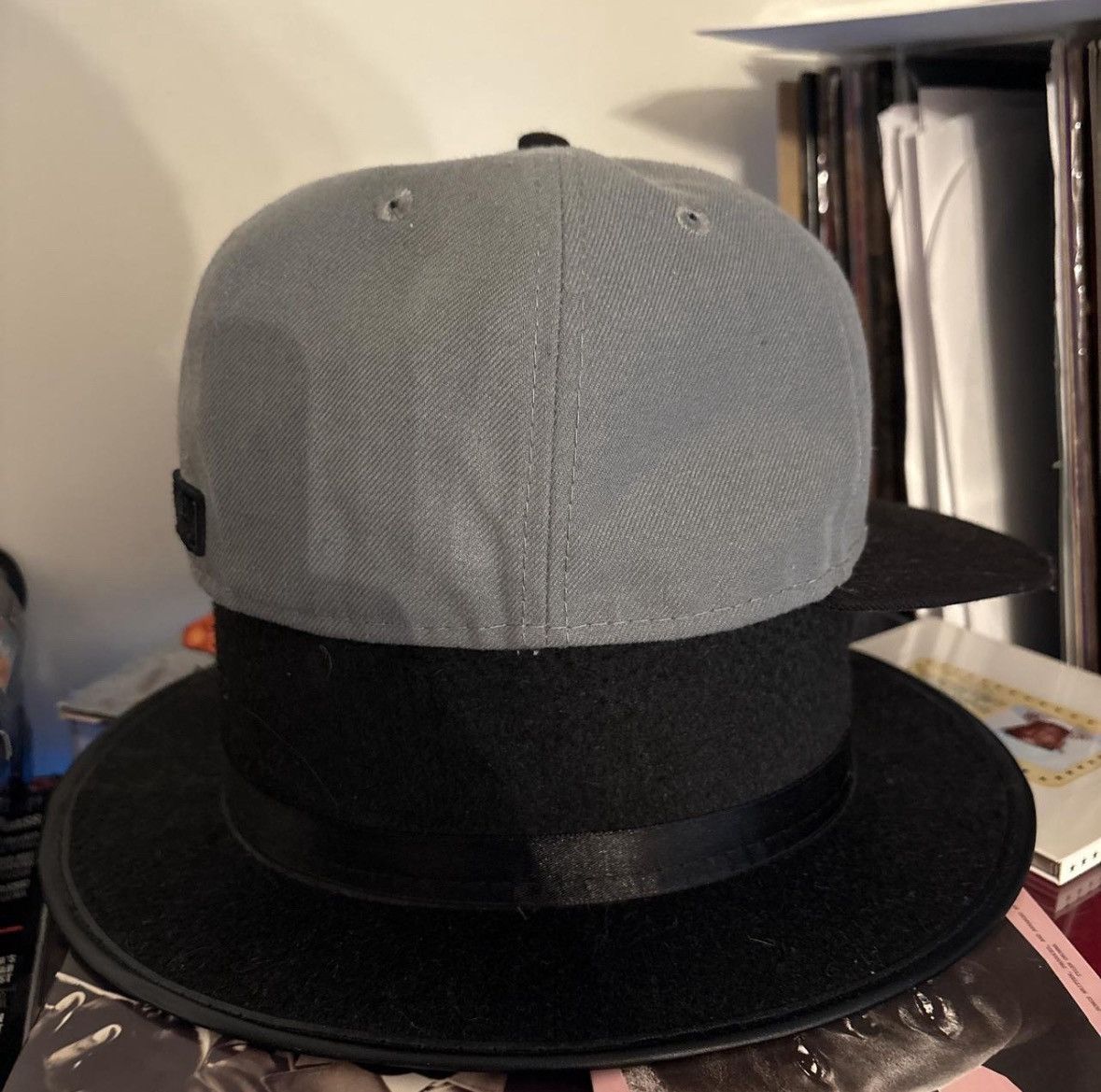 Other Grey and black Detroit Tigers fitted hat 7.5 Size ONE SIZE - 4 Thumbnail
