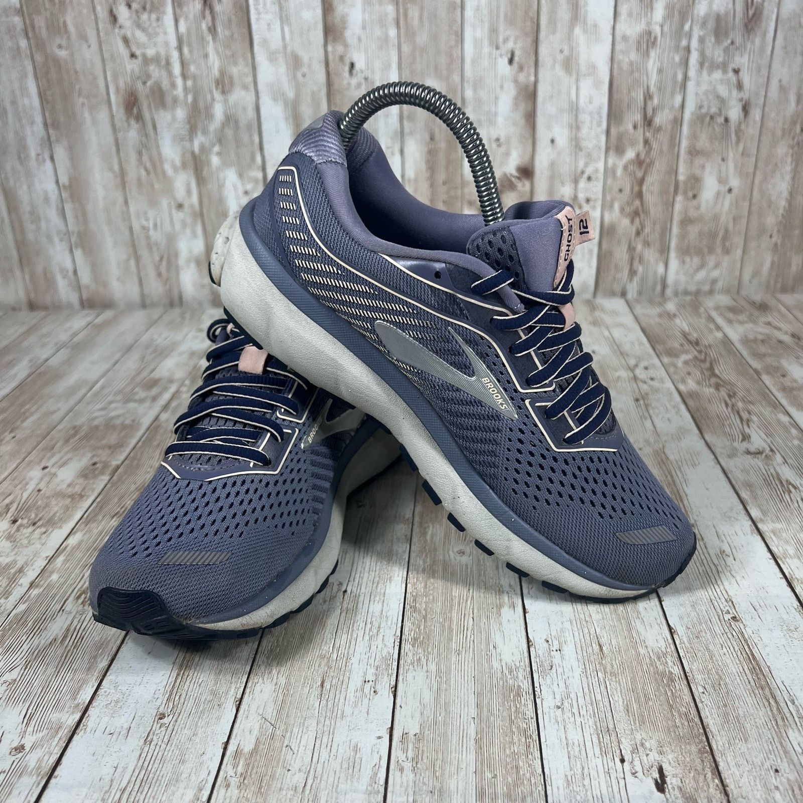 Brooks Brooks ghost 12 blue pink Womens 7 Size US 7 / IT 37 - 5 Thumbnail