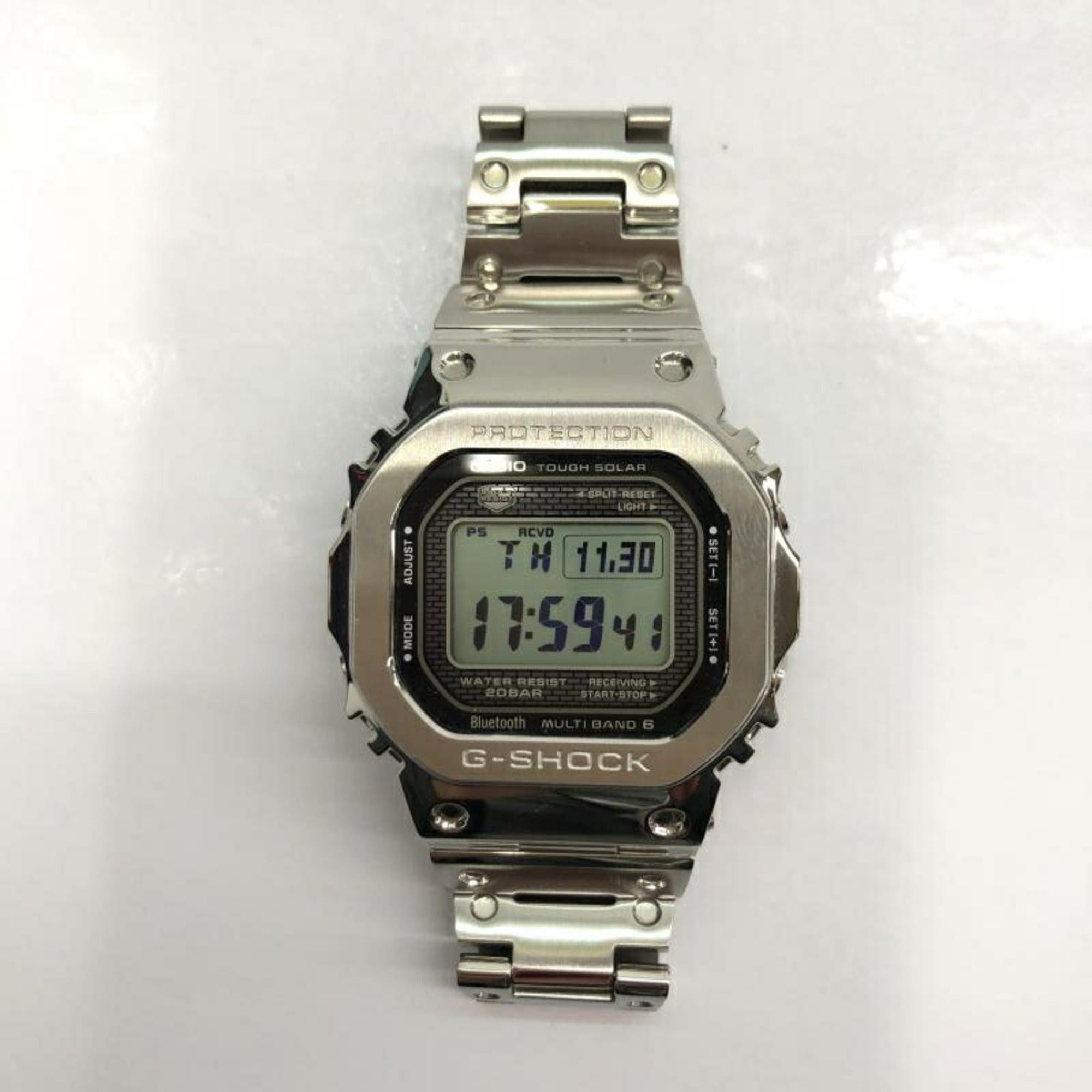 image of Casio G-Shock Gmw B5000D Watch Silver Solar, Women's