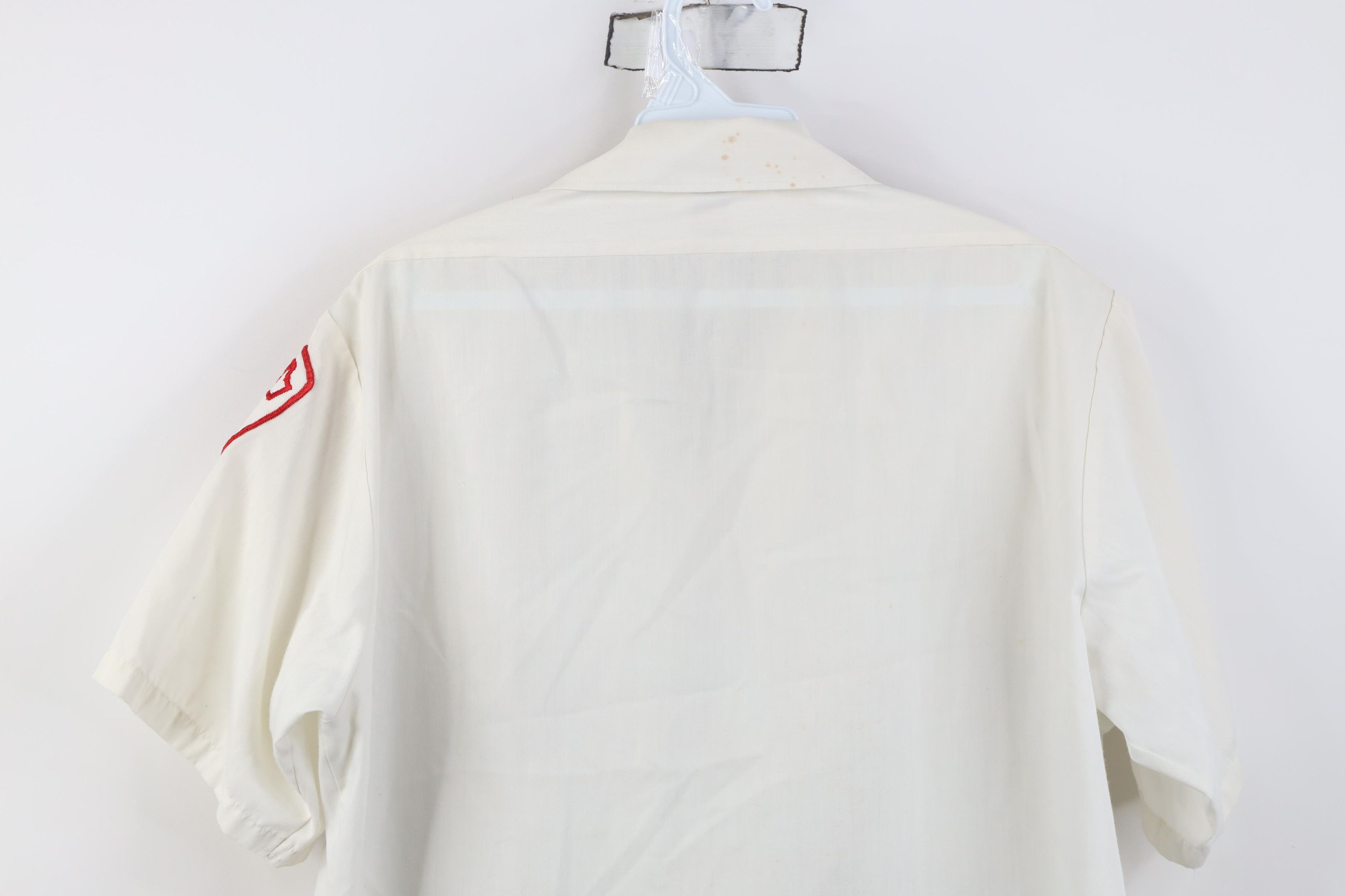Vintage Vintage 70s Maumee Fire Department Button Shirt White USA Size US M / EU 48-50 / 2 - 17 Thumbnail