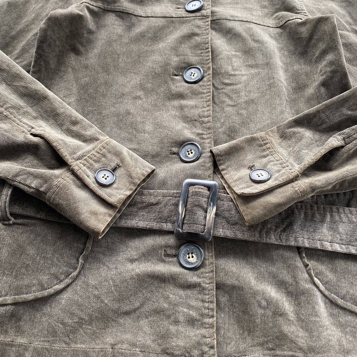 If Six Was Nine Belted Corduroy Jacket GOA STYLE Size US M / EU 48-50 / 2 - 6 Thumbnail