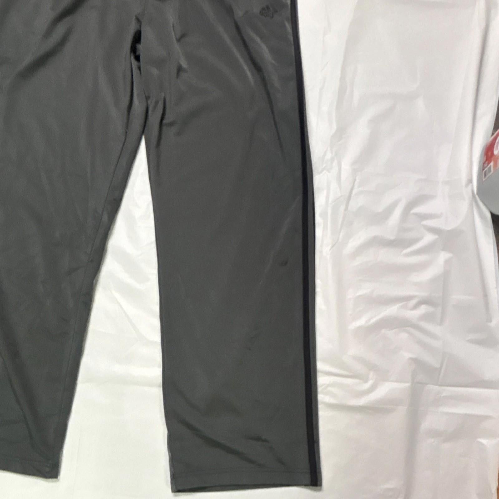 Adidas Adidas Men's Black Track Pants 2XL Pockets Size US 40 / EU 56 - 3 Thumbnail
