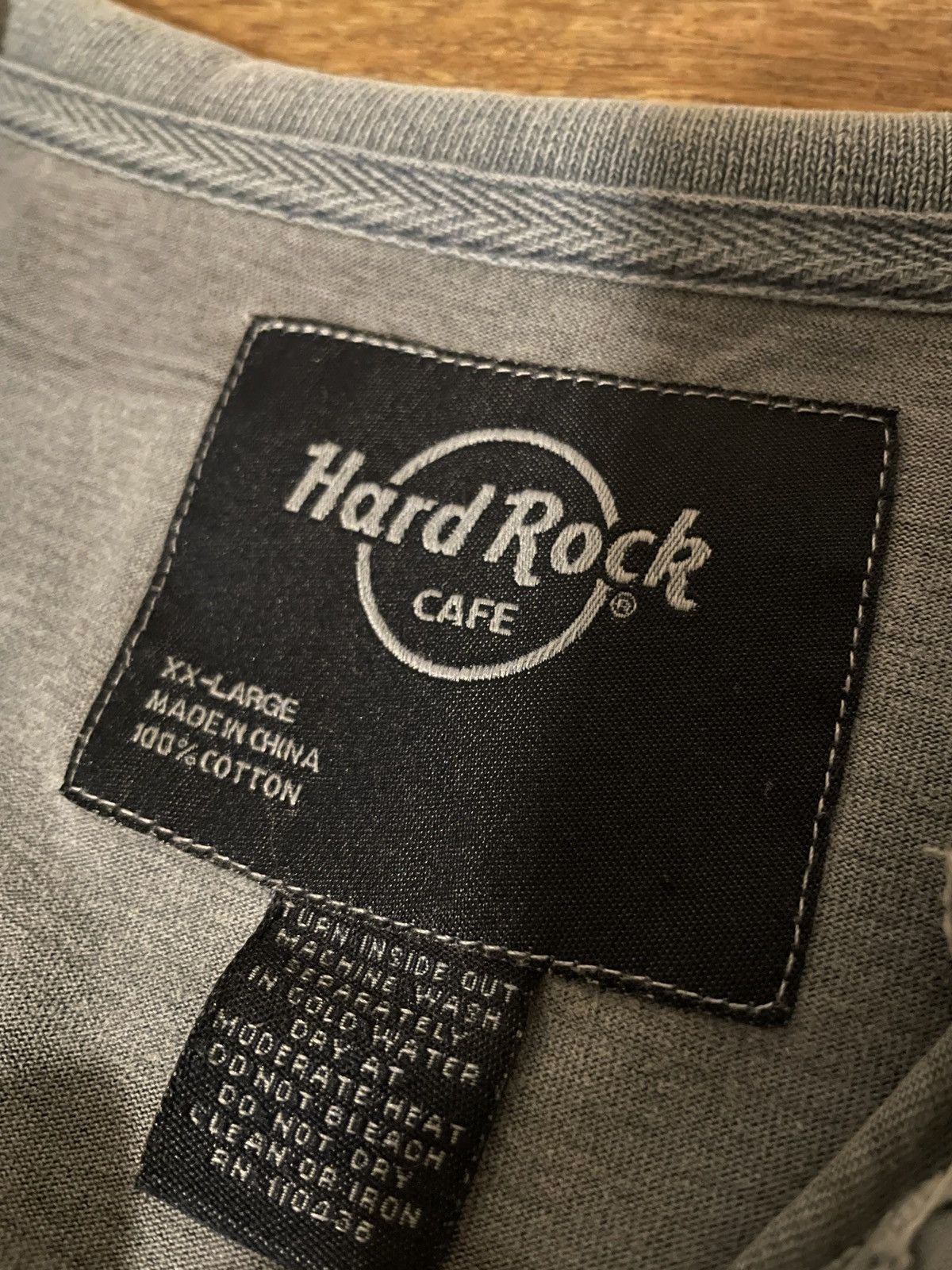 Hard Rock Cafe Vintage Hard Rock Cafe Striped New Orleans Polo Size US L / EU 52-54 / 3 - 3 Thumbnail