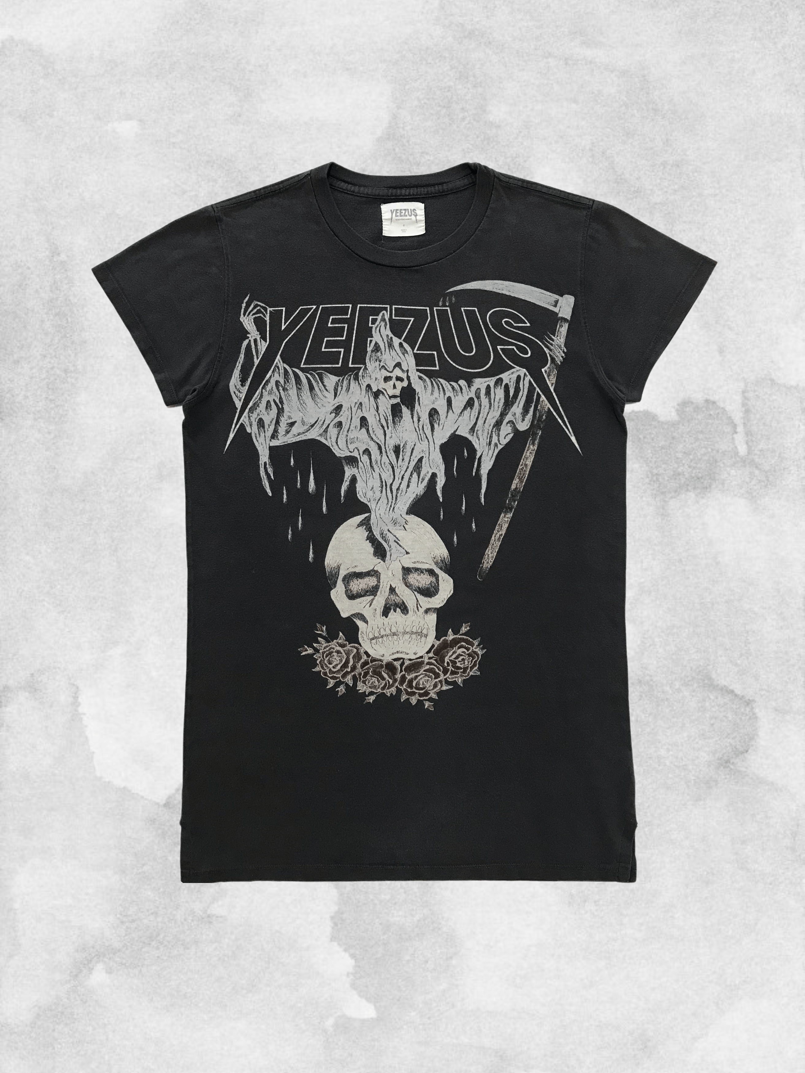 Kanye West KANYE WEST YEEZUS Tour T-Shirt Reaper Skull Tee Death Ghost Size US S / EU 44-46 / 1 - 1 Thumbnail