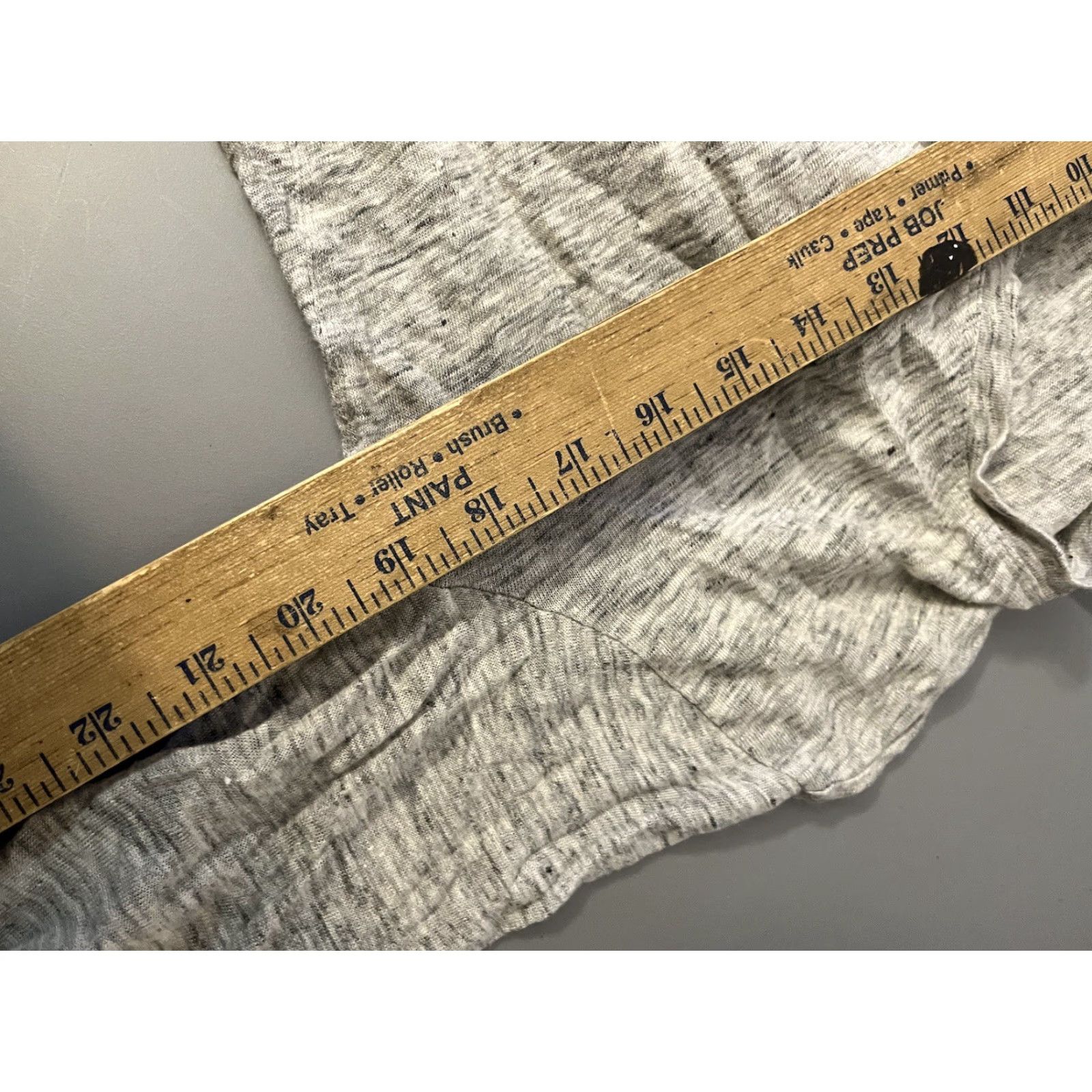 Gap Gap Women's V-Neck T-Shirt XS Gray Cotton Blend Super Soft Long Sleeve Pullover Size XS / US 0-2 / IT 36-38 - 5 Thumbnail