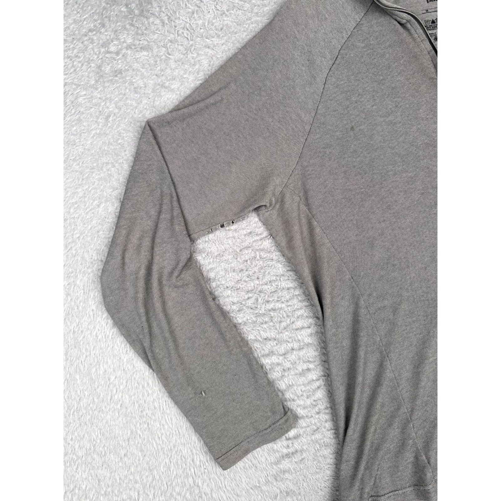 Patagonia Patagonia Shirt Women Medium Gray Capilene 2 Polyester 1/4 Zip Long Sleeve Womens Size M / US 6-8 / IT 42-44 - 3 Thumbnail