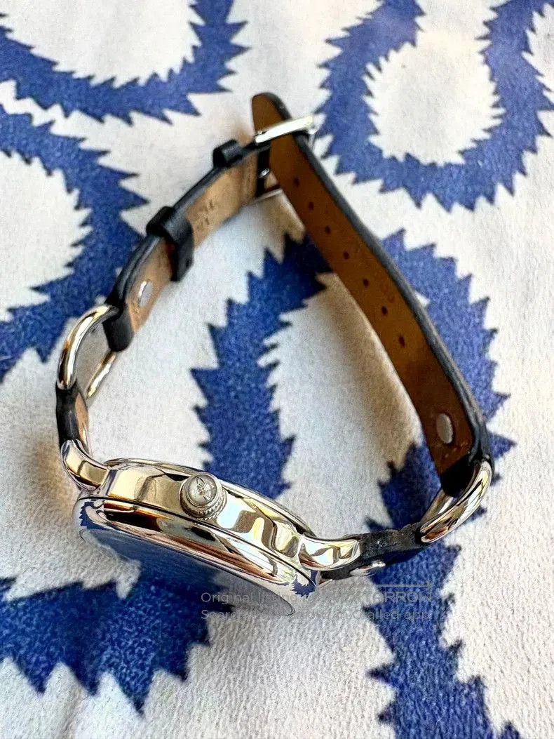 Vivienne Westwood Vivienne Westwood Black Leather Saturn Watch. Size ONE SIZE - 6 Thumbnail