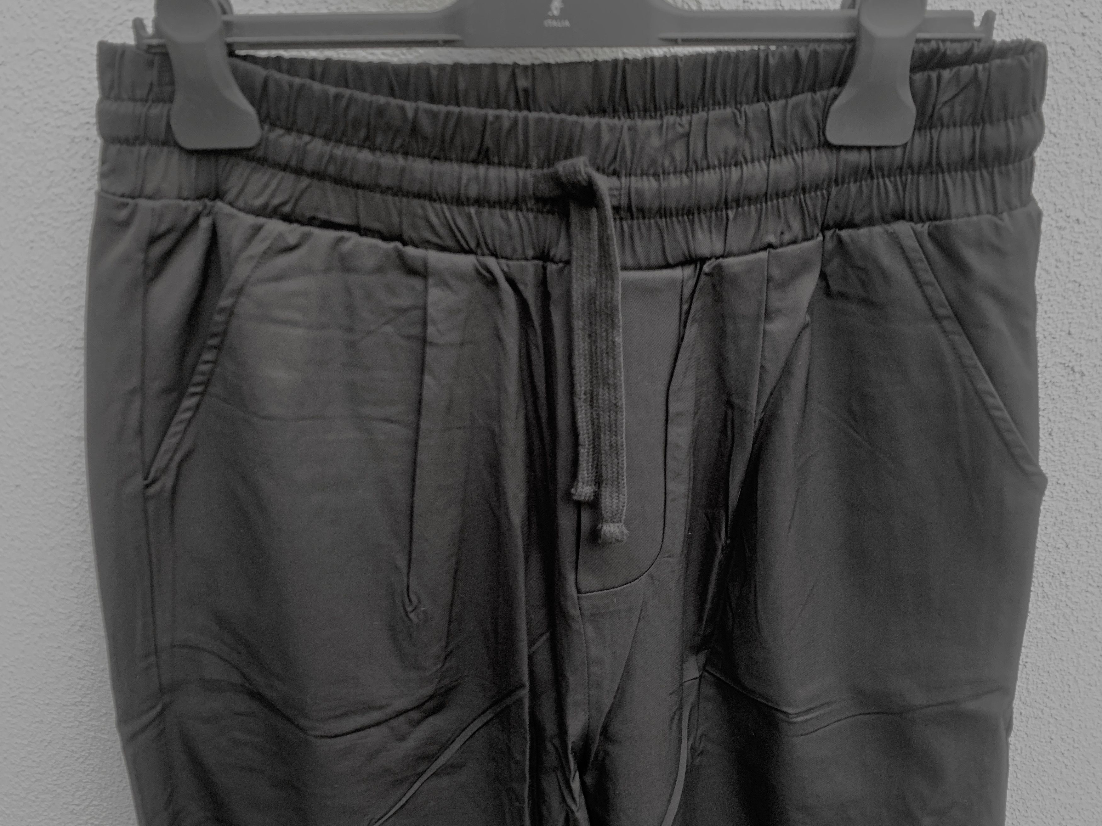 Thom Krom Thom Krom Rayon Drop Crotch Trousers Black M Size US 32 / EU 48 - 5 Thumbnail