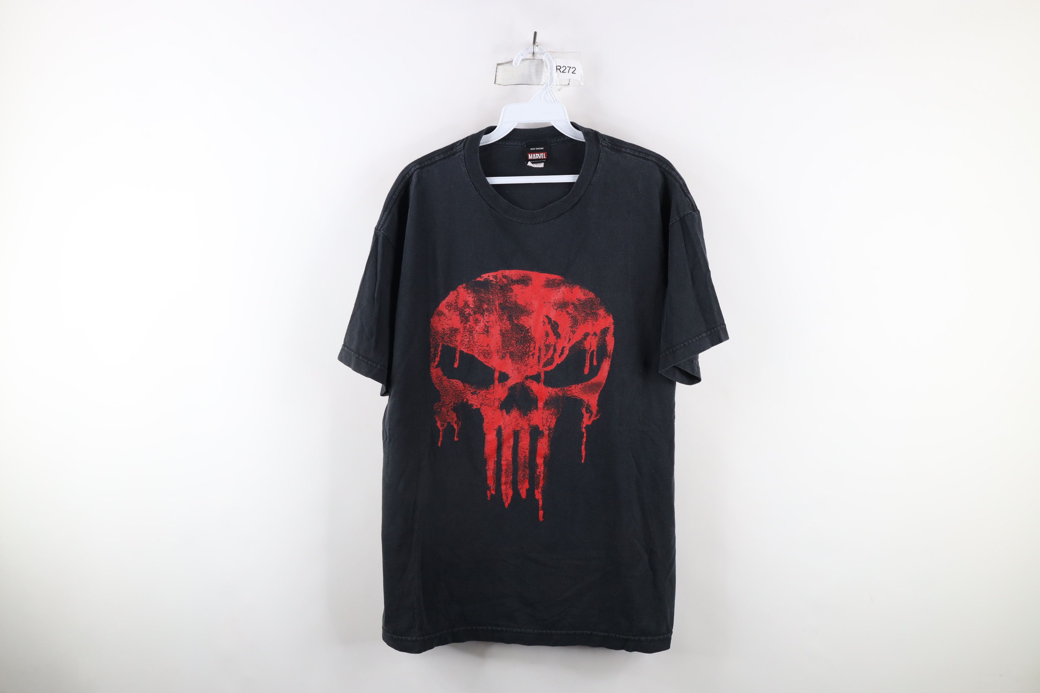 Vintage Vintage Y2K Marvel Comics Punisher Bleeding Skull T-Shirt Size US L / EU 52-54 / 3 - 1 Thumbnail