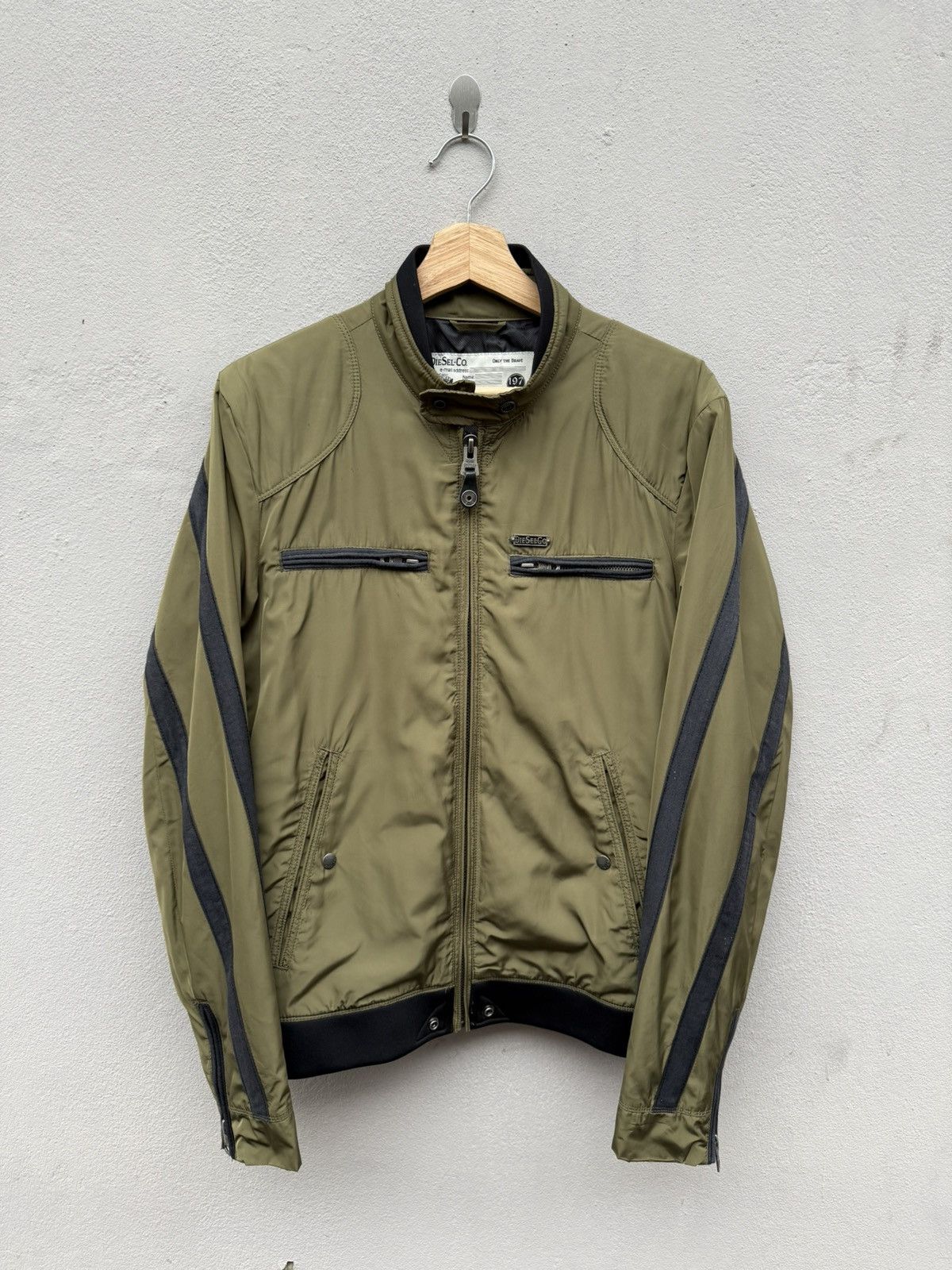 Diesel DIESEL & CO Teflon Fabric Lined Bomber Jacket Size US M / EU 48-50 / 2 - 3 Thumbnail