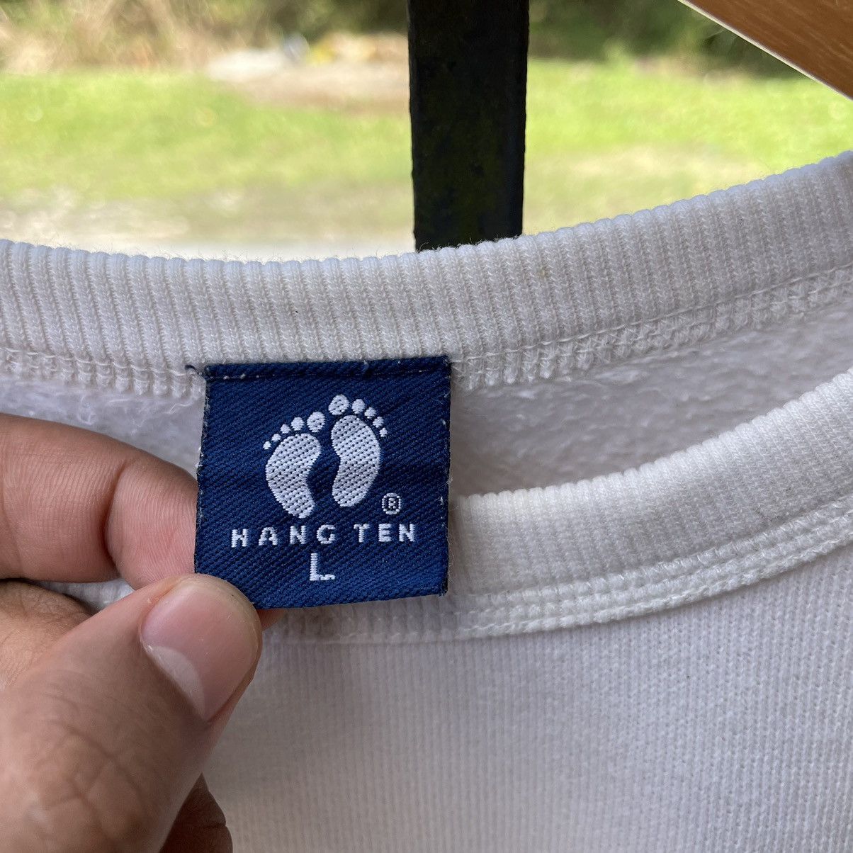 Hang Ten × Vintage 🔥Vintage Hang Ten Big Logo Surfing Pullover Sweatshirts Size US M / EU 48-50 / 2 - 11 Thumbnail