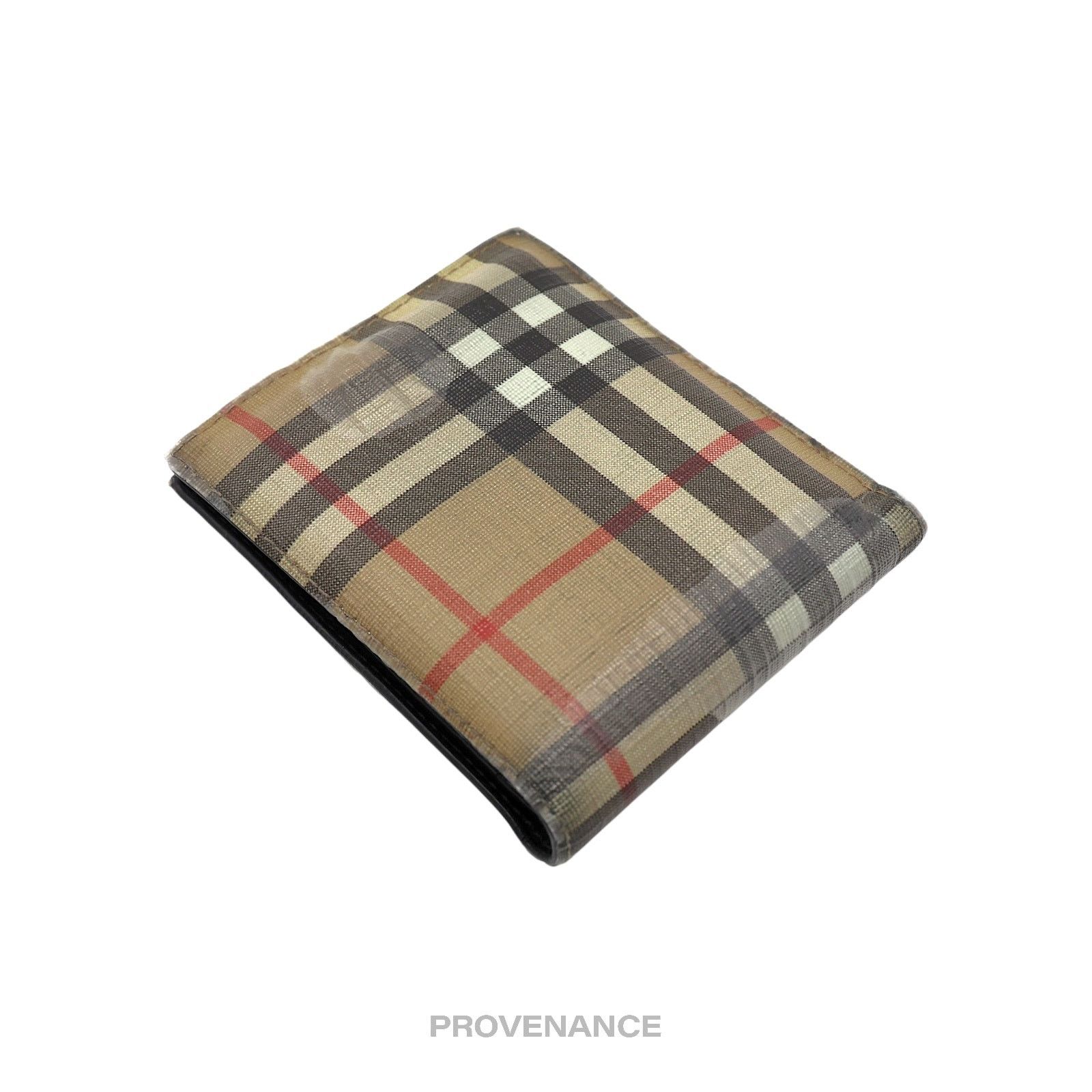 Burberry 🔴 Burberry Bifold Wallet - Nova Check Black Size ONE SIZE - 4 Thumbnail