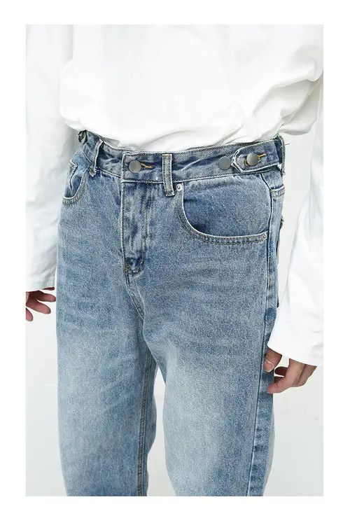 Other Simple loose casual straight washed jeans Size US 32 / EU 48 - 5 Thumbnail