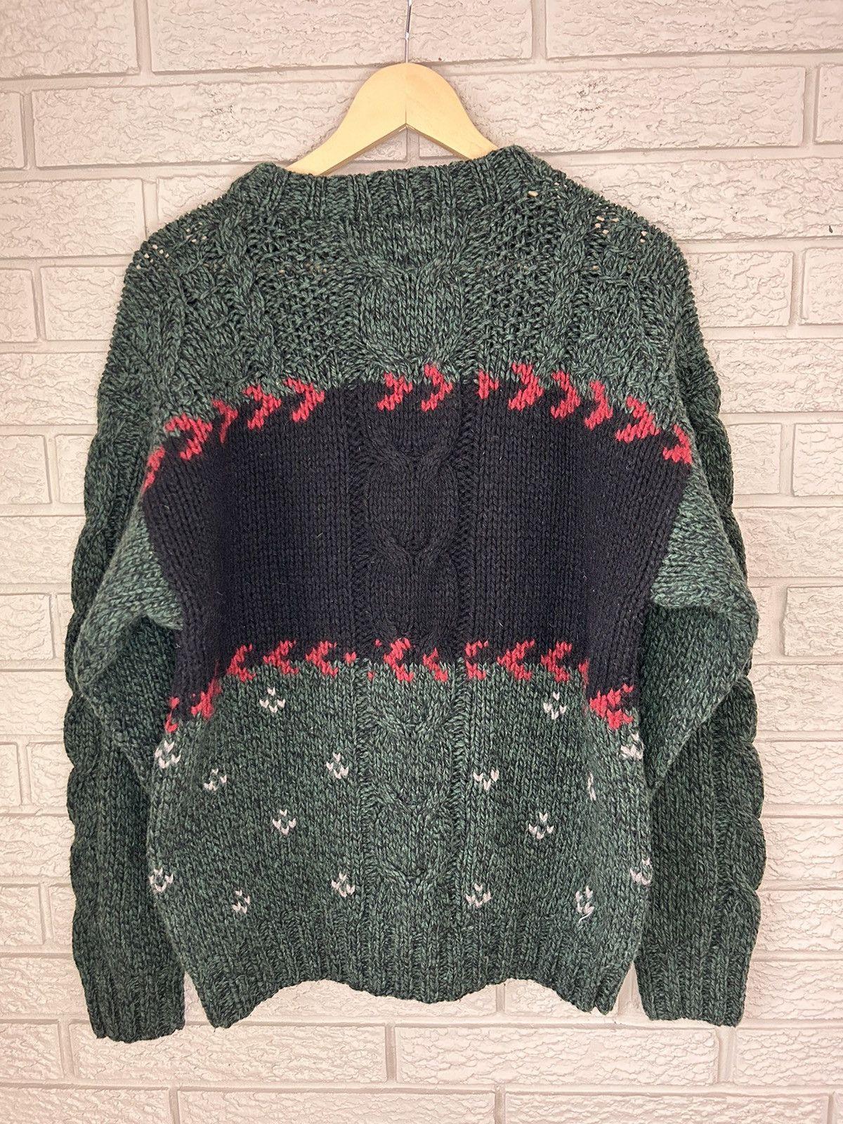 Woolrich Woolen Mills Vintage Woolrich Deer Wool Knit Sweater Size US L / EU 52-54 / 3 - 4 Thumbnail