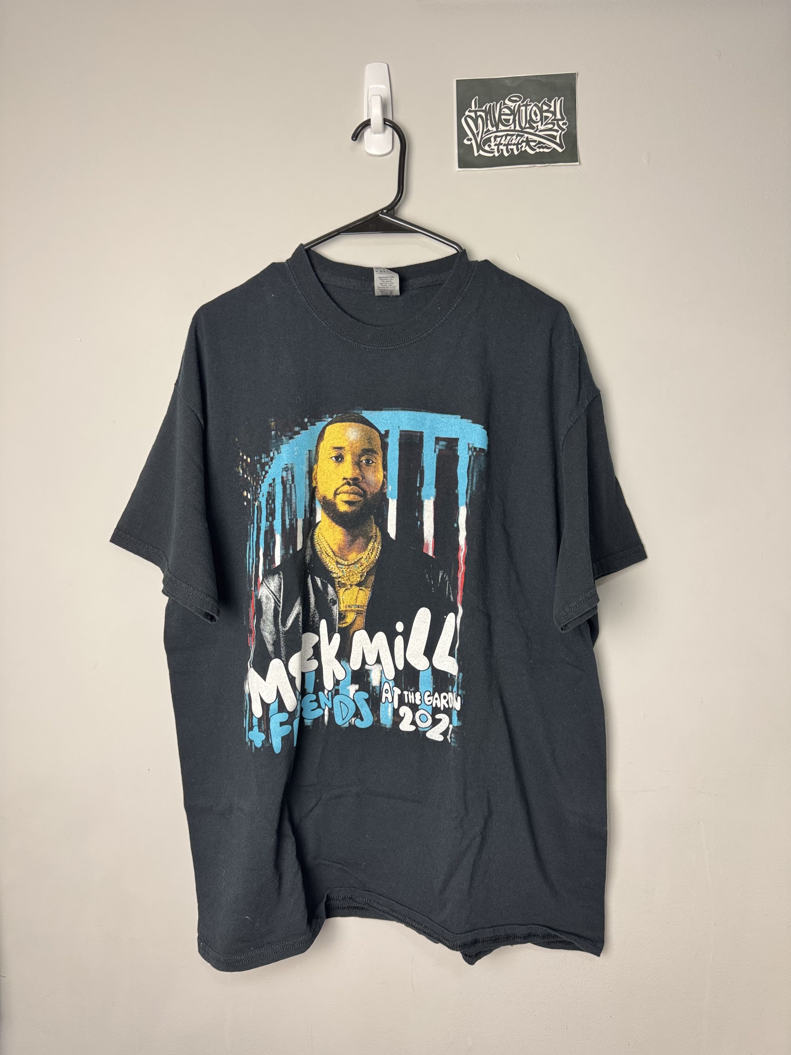 Band Tees Meek Mill - 2021 Tour Tee Size US XL / EU 56 / 4 - 1 Thumbnail