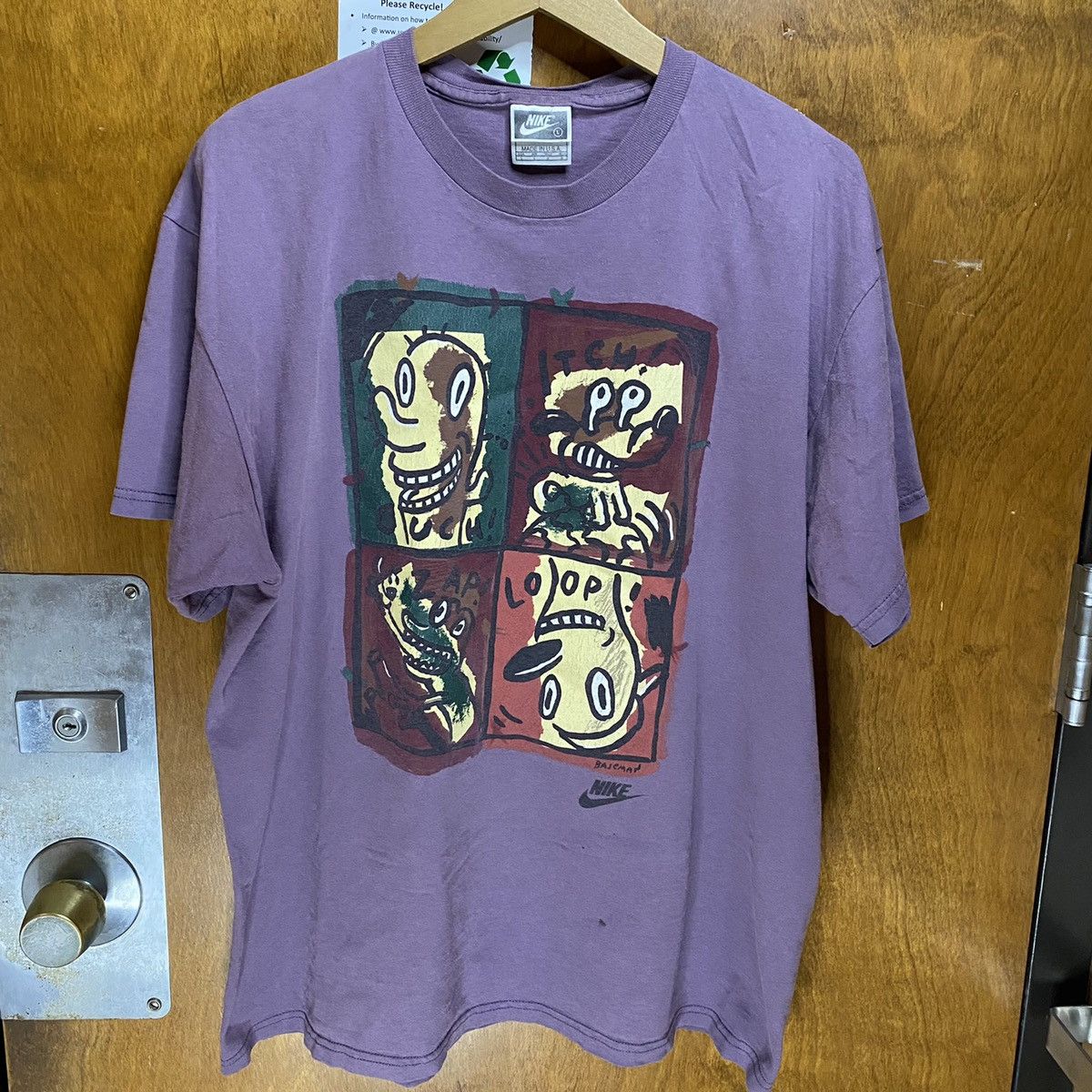 Nike ACG × Vintage 1990s Gary Baseman x NIKE ACG Art tee Size US L / EU 52-54 / 3 - 1 Thumbnail