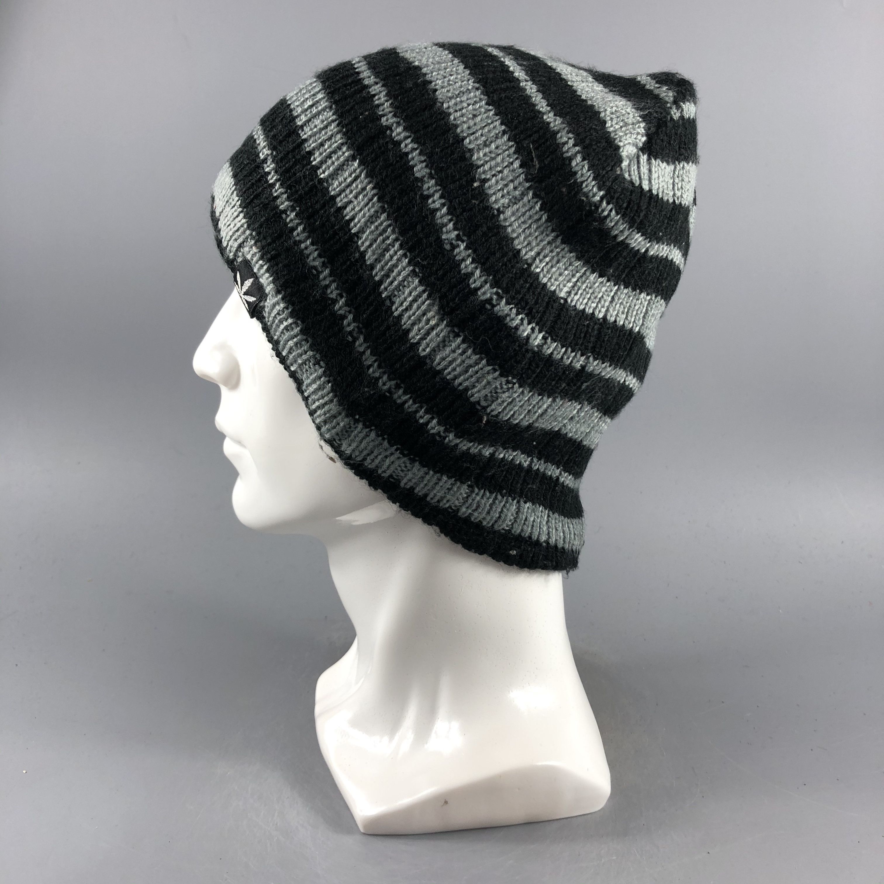 Japanese Brand × Vintage Marijuana Stripe Beanie Snow Hat Snow Cap -D495 Size ONE SIZE - 1 Thumbnail